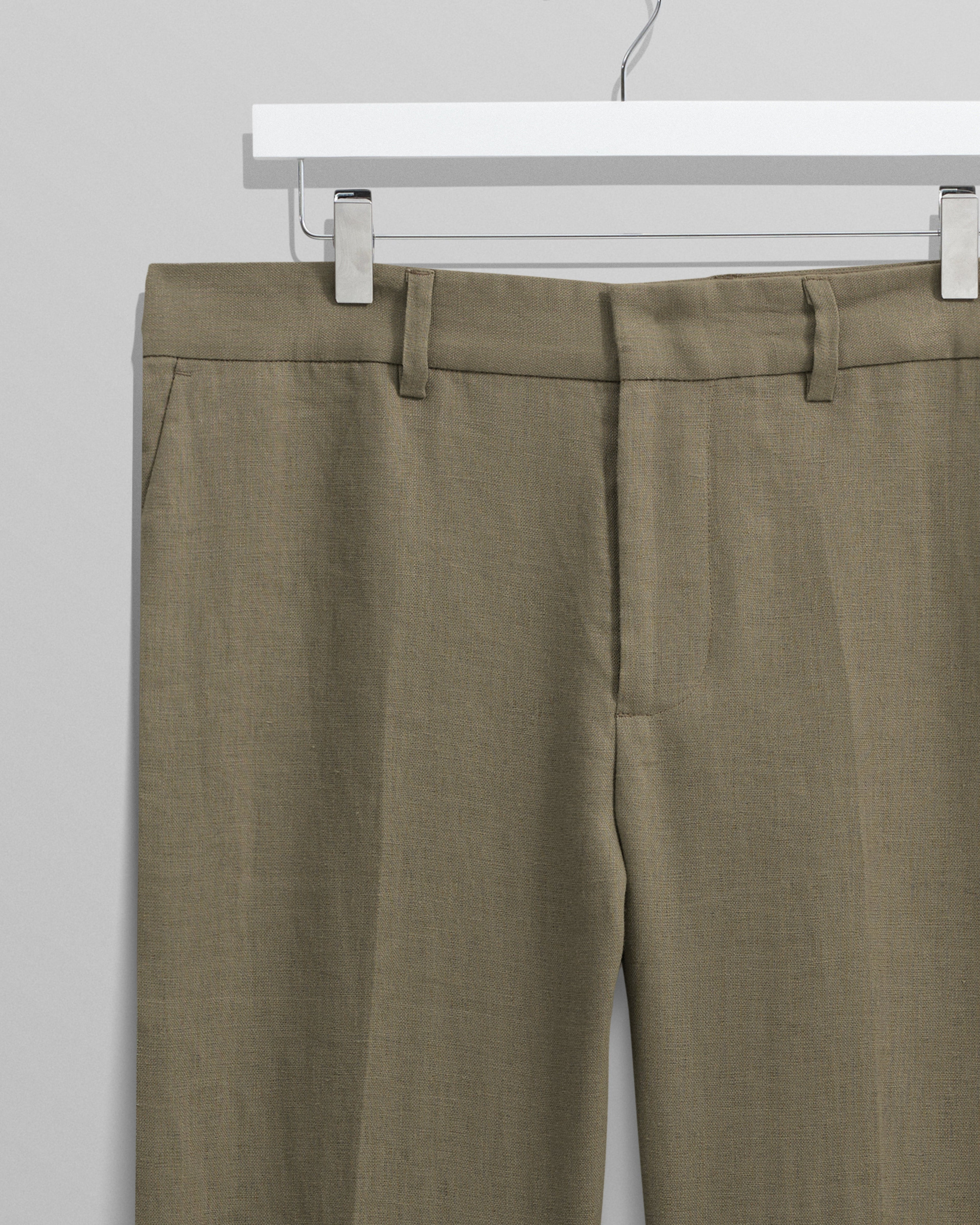 Alp - Khaki Linen Trousers