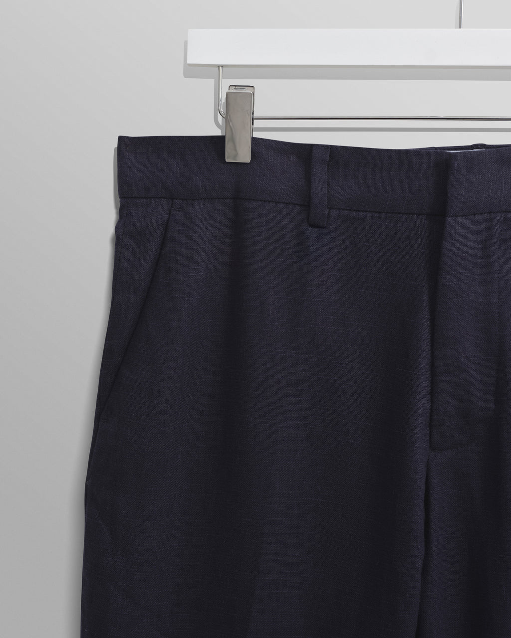 Alp - Midnight Navy Linen Trousers