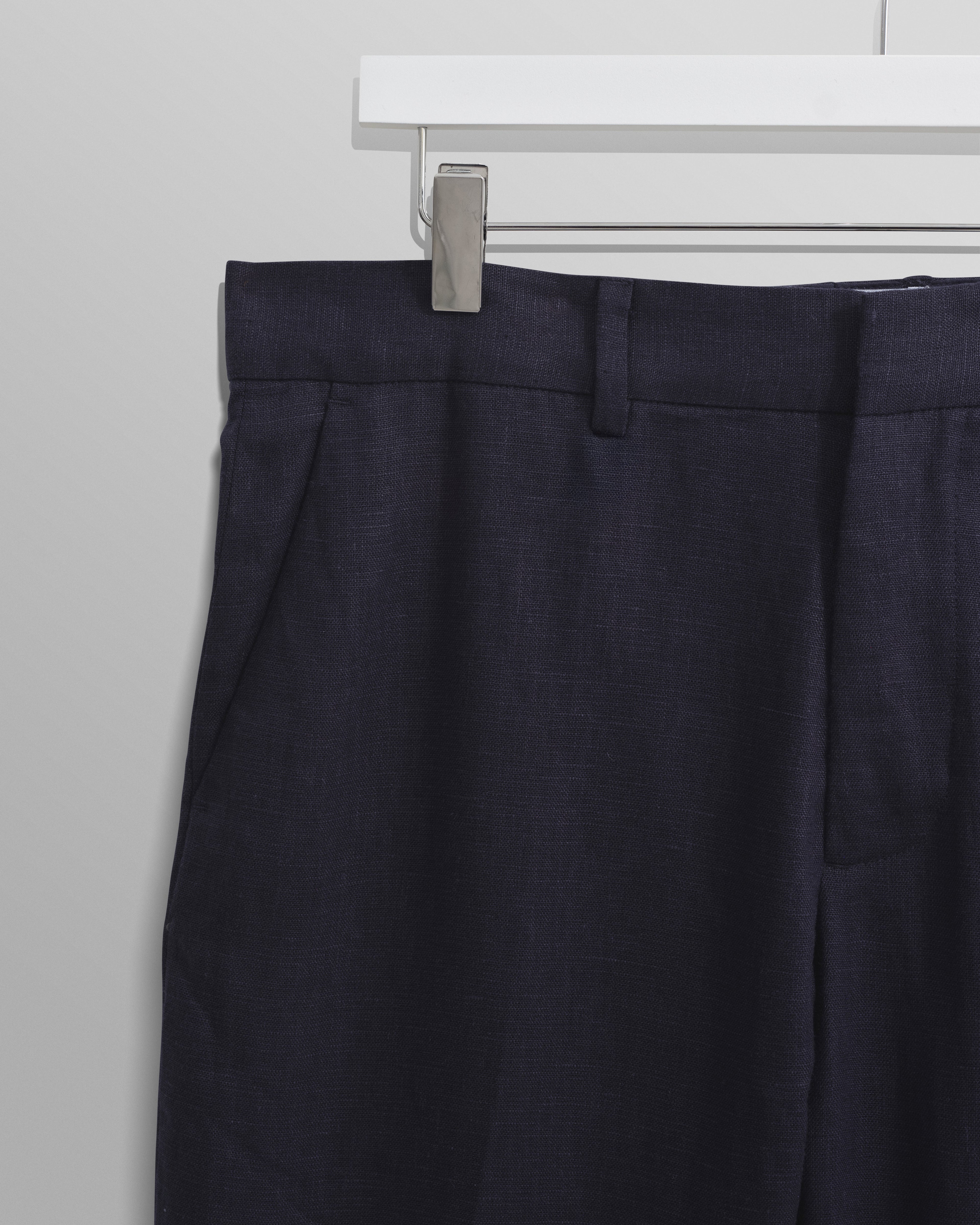 Alp - Midnight Navy Linen Trousers