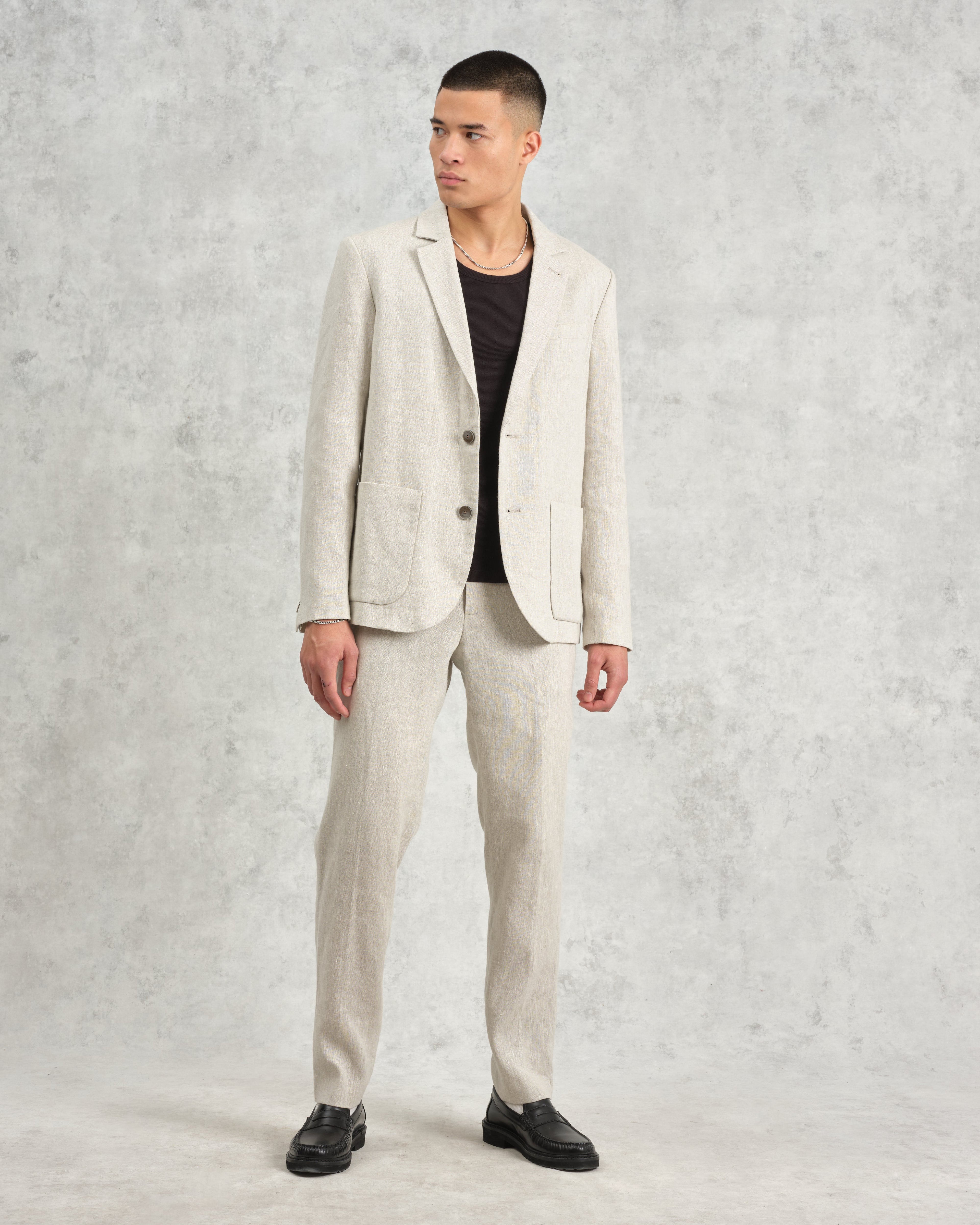Alp - Natural Linen Trousers