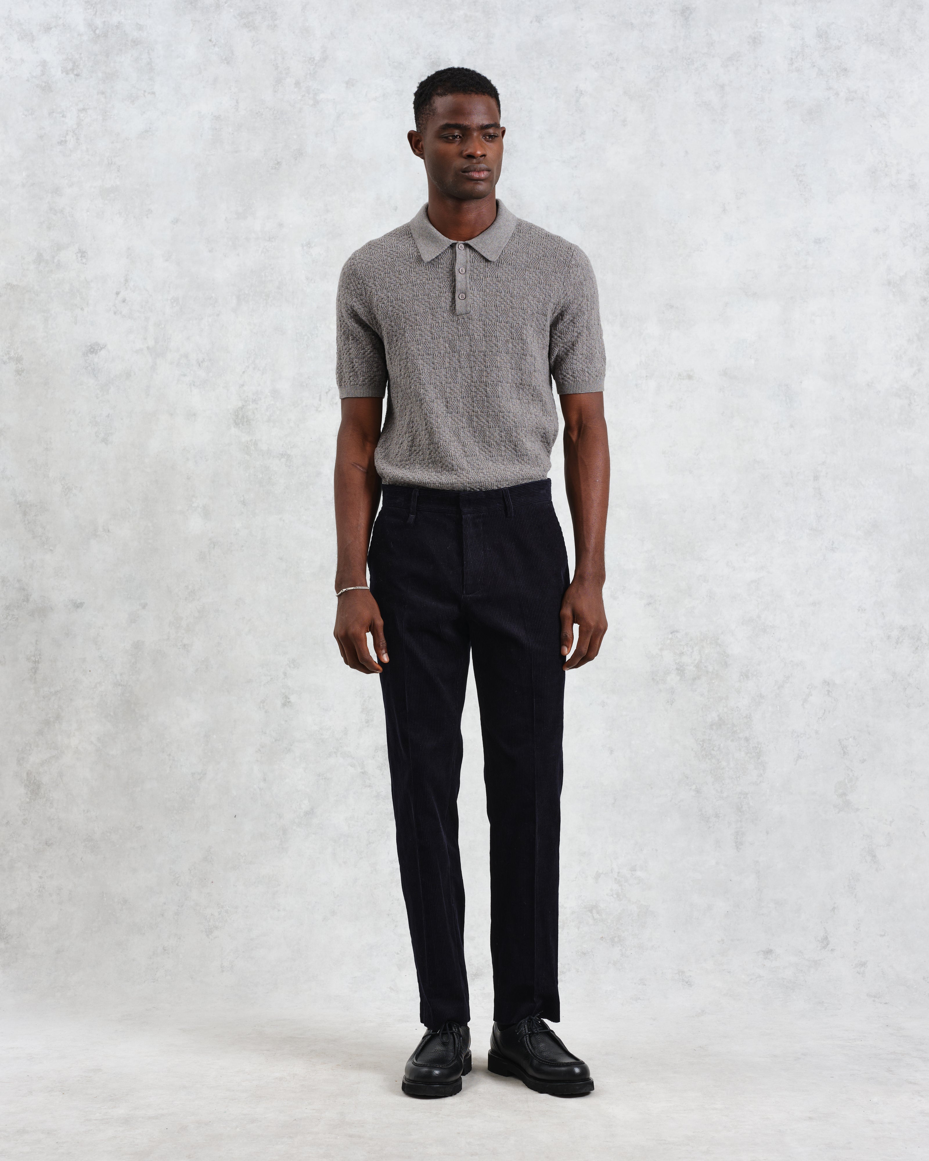 Alp - Navy Corduroy Trousers