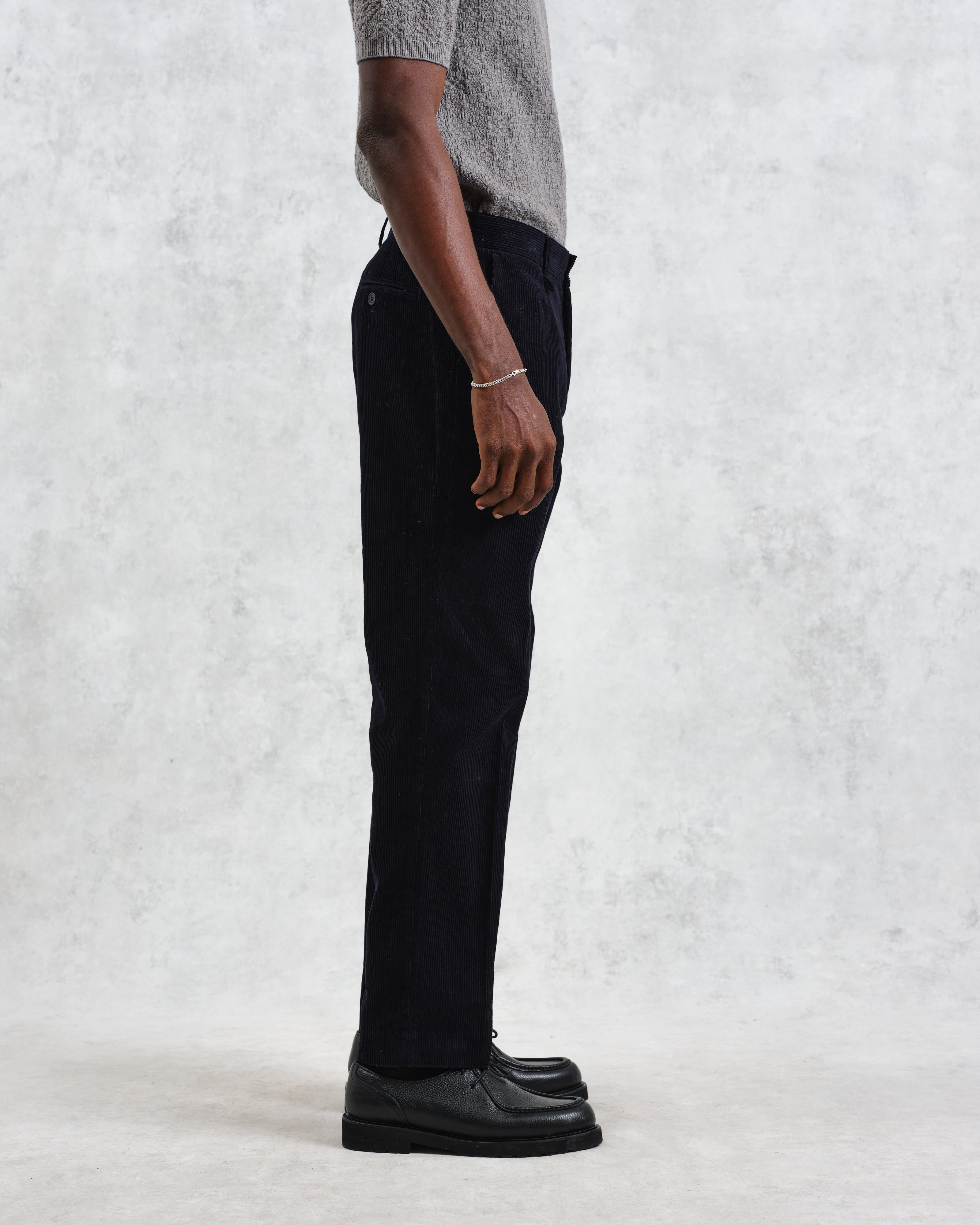Alp - Navy Corduroy Trousers