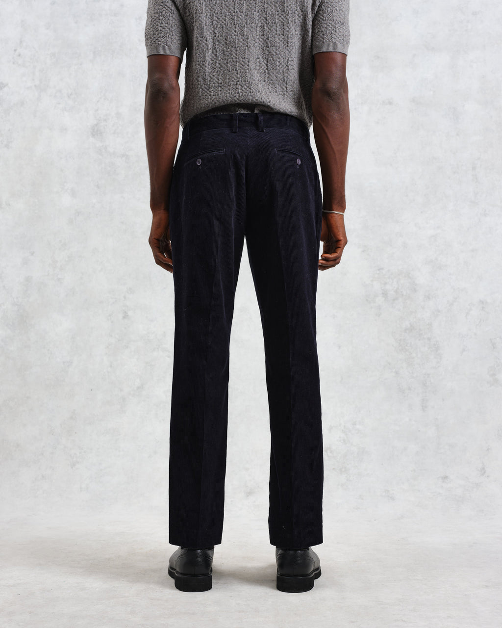 Alp - Navy Corduroy Trousers