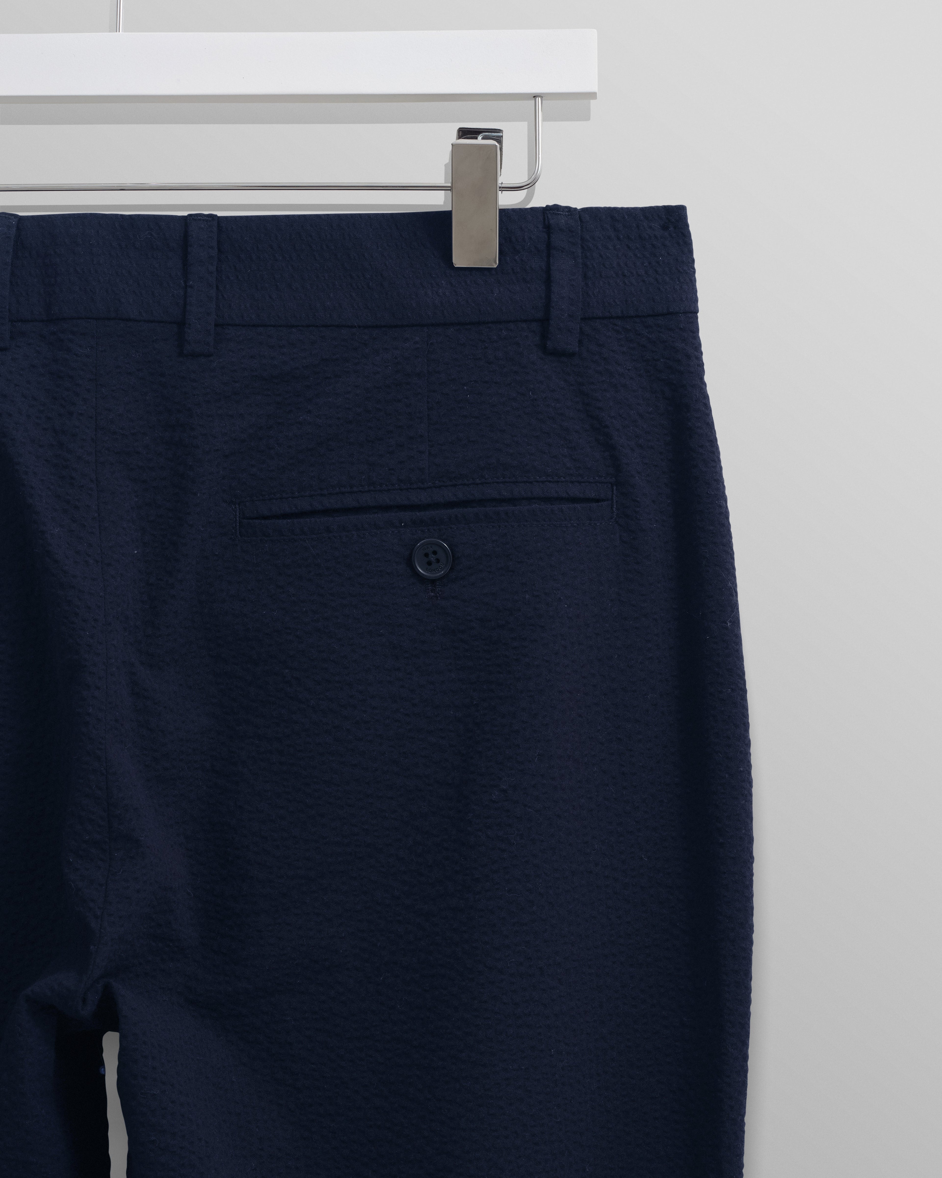 Alp - Navy Seersucker Trousers