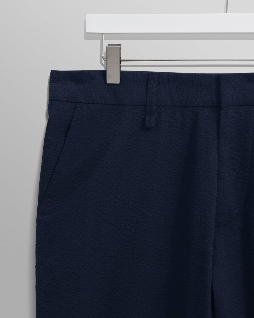 Alp - Navy Seersucker Trousers