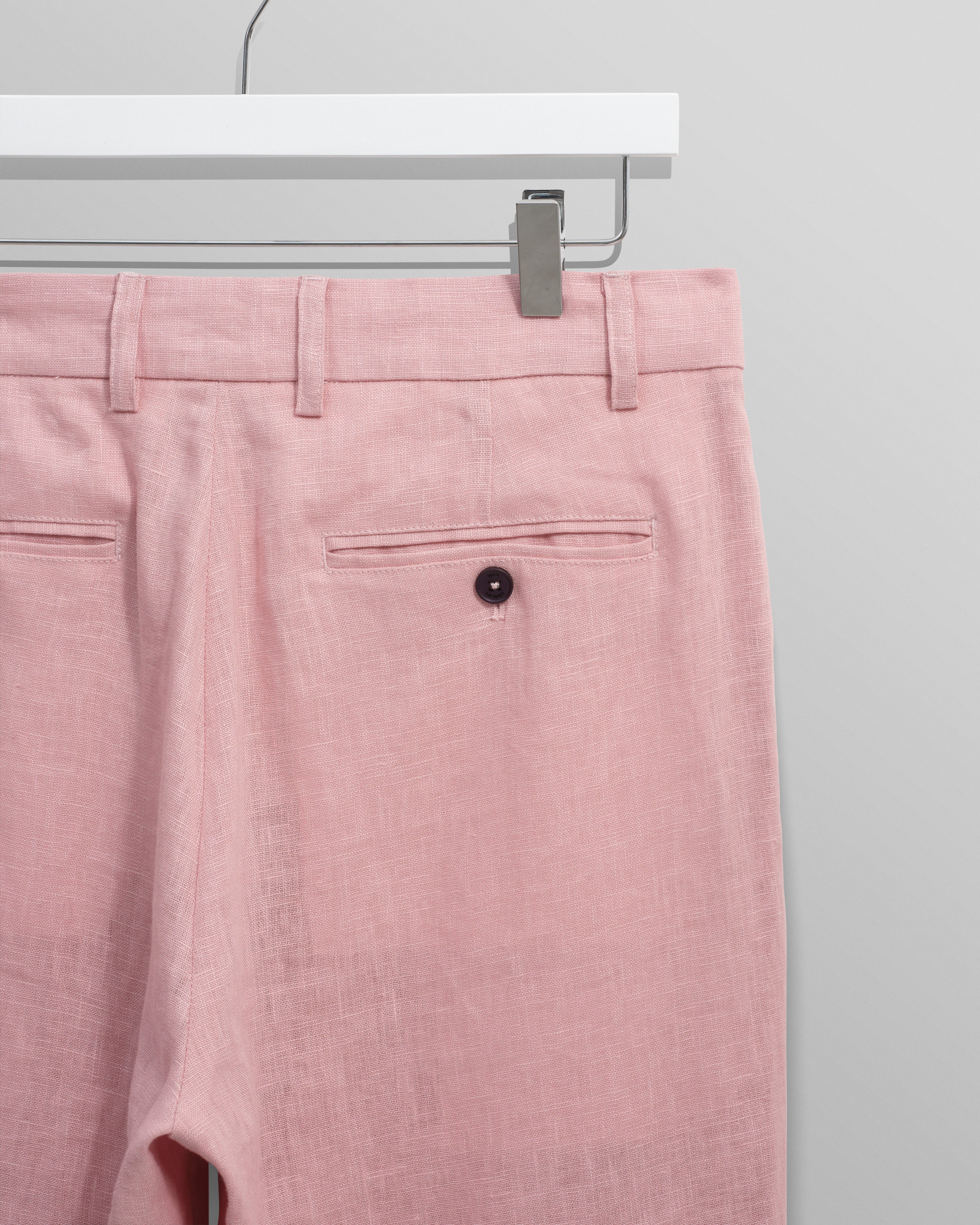 Alp - Pale Pink Linen Trousers