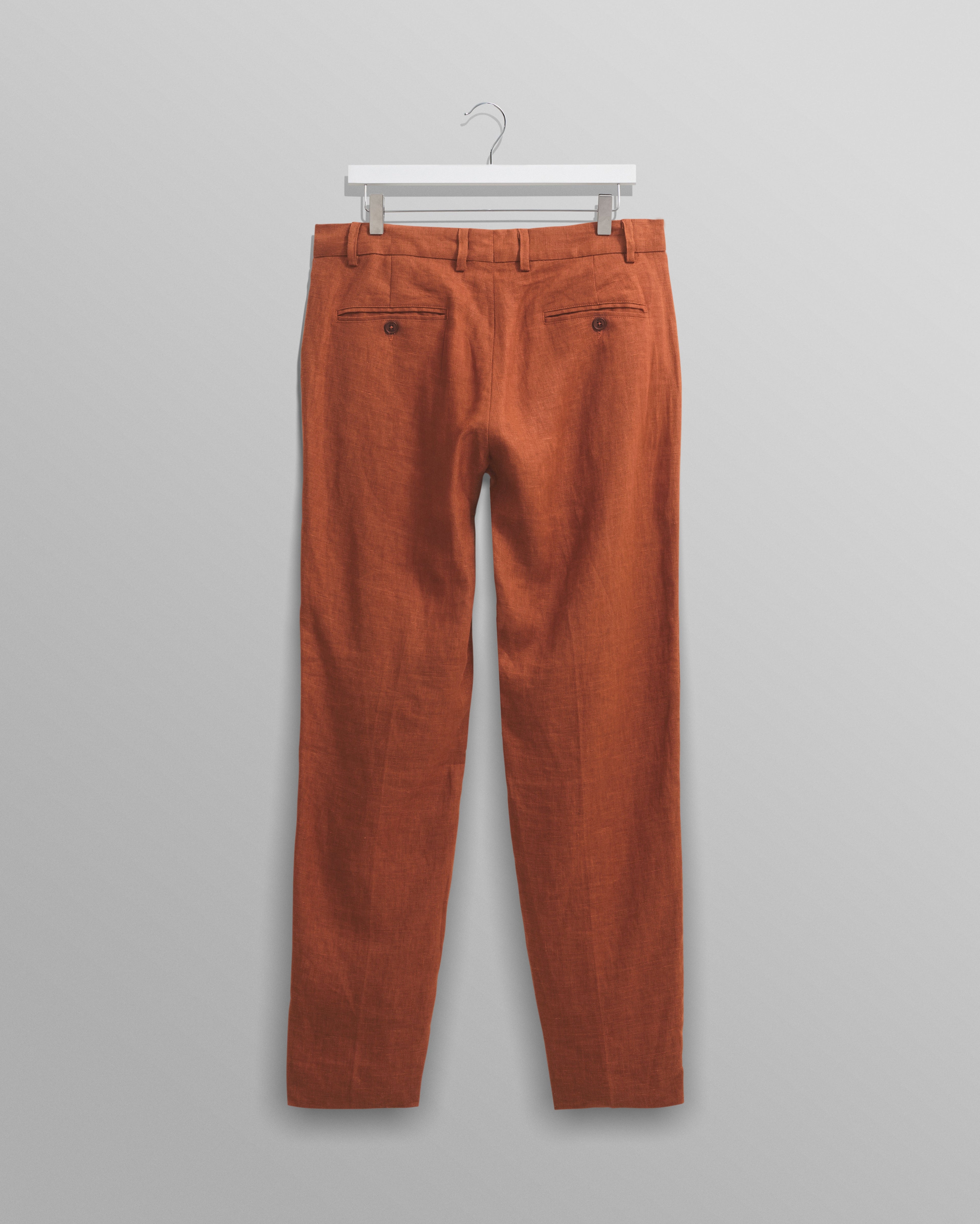 Alp - Rust Linen Trousers