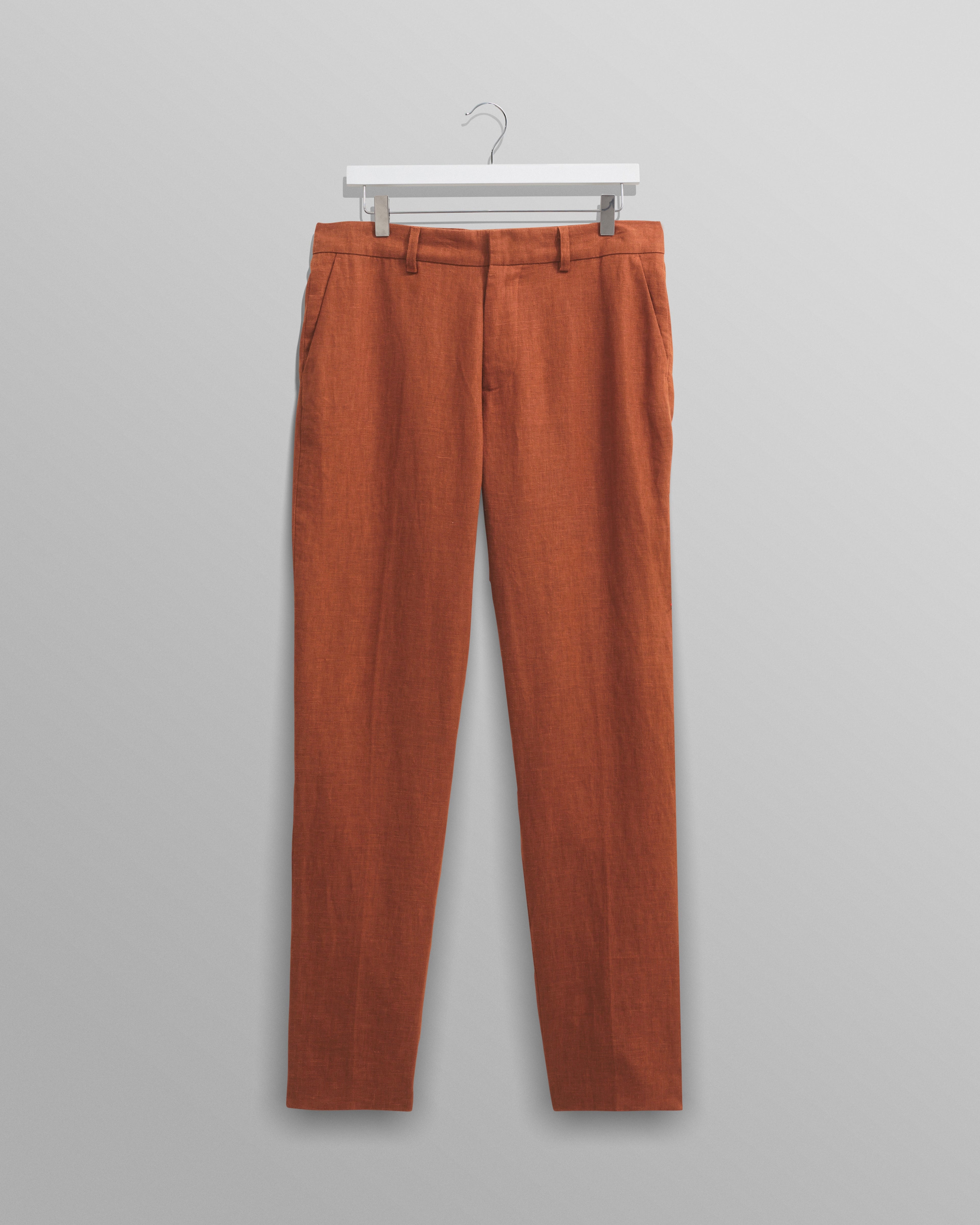 Alp - Rust Linen Trousers
