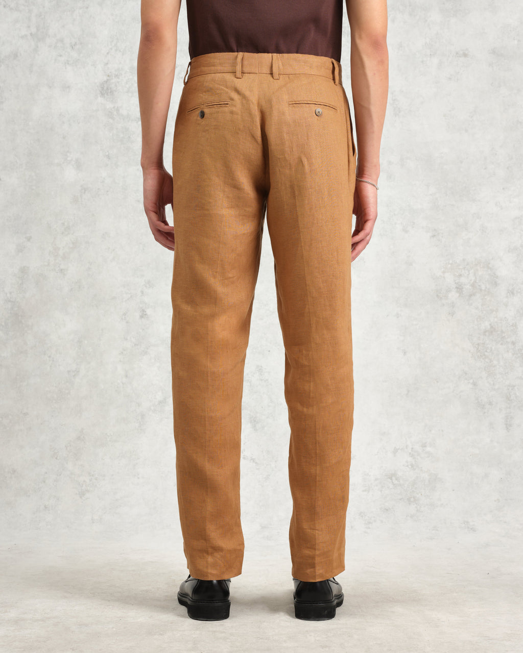 Alp - Tan Linen Trousers