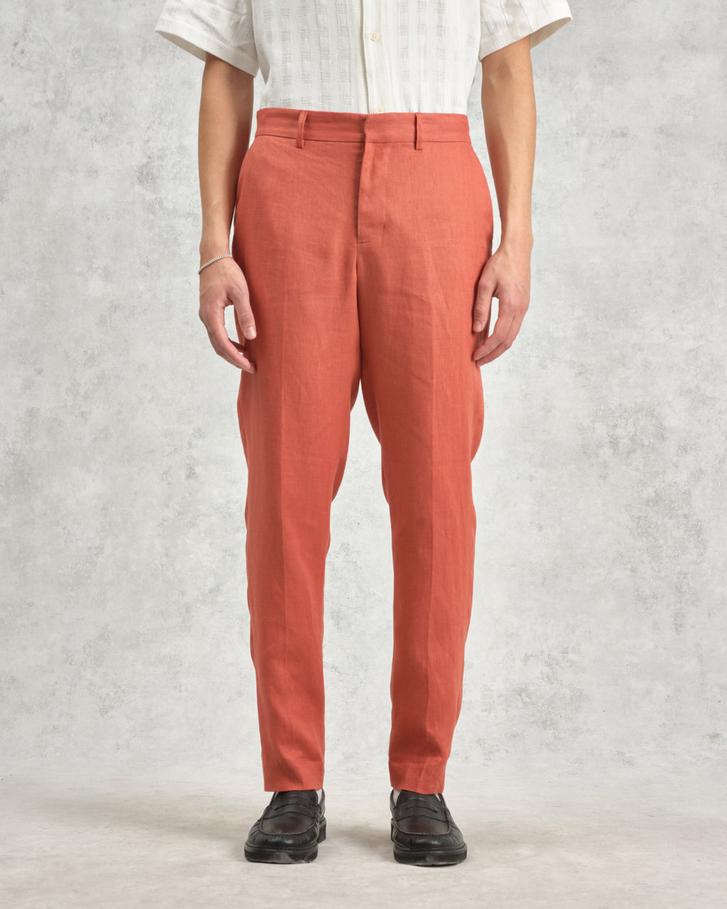 Alp - Terracotta Linen Trousers