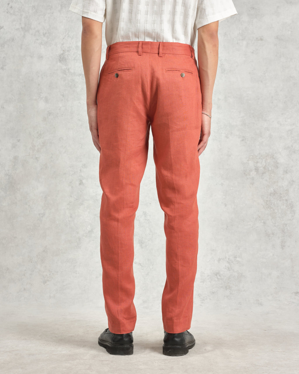 Alp - Terracotta Linen Trousers