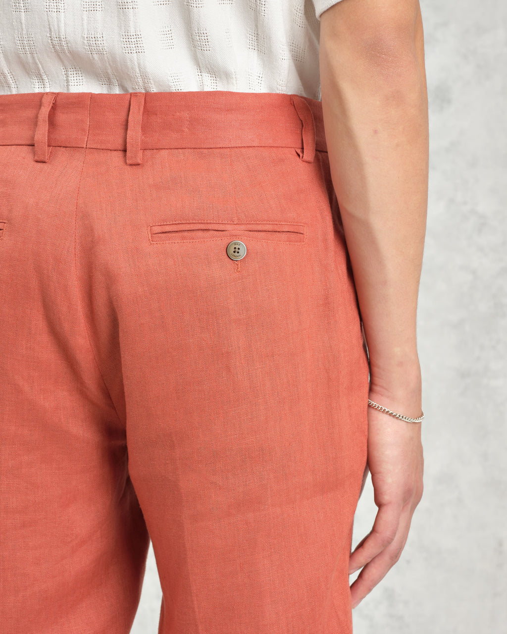 Alp - Terracotta Linen Trousers