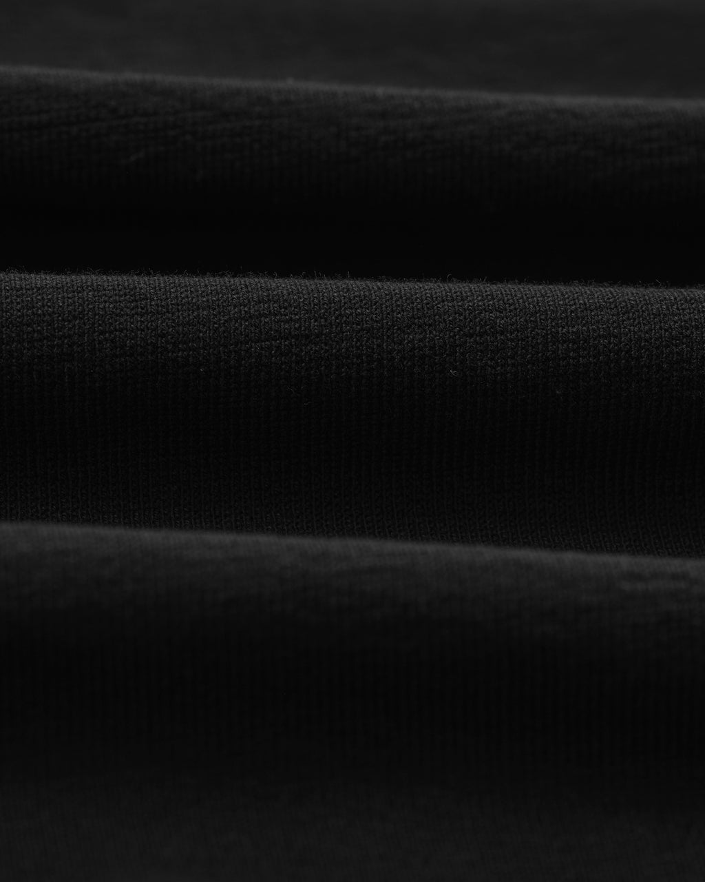 Atwood - Black Textured Organic Cotton Polo Shirt