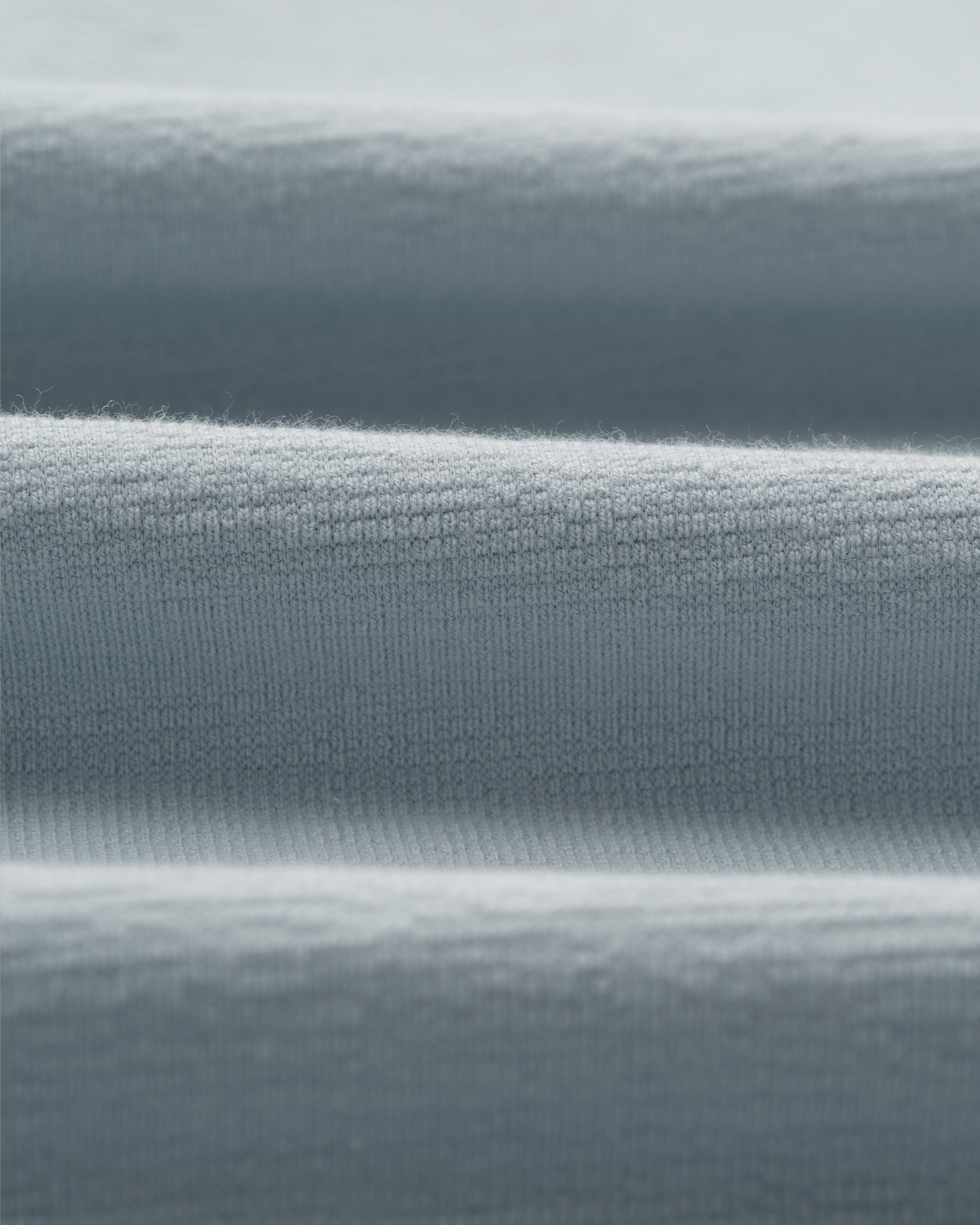 Atwood - Blue Textured Organic Cotton Polo Shirt