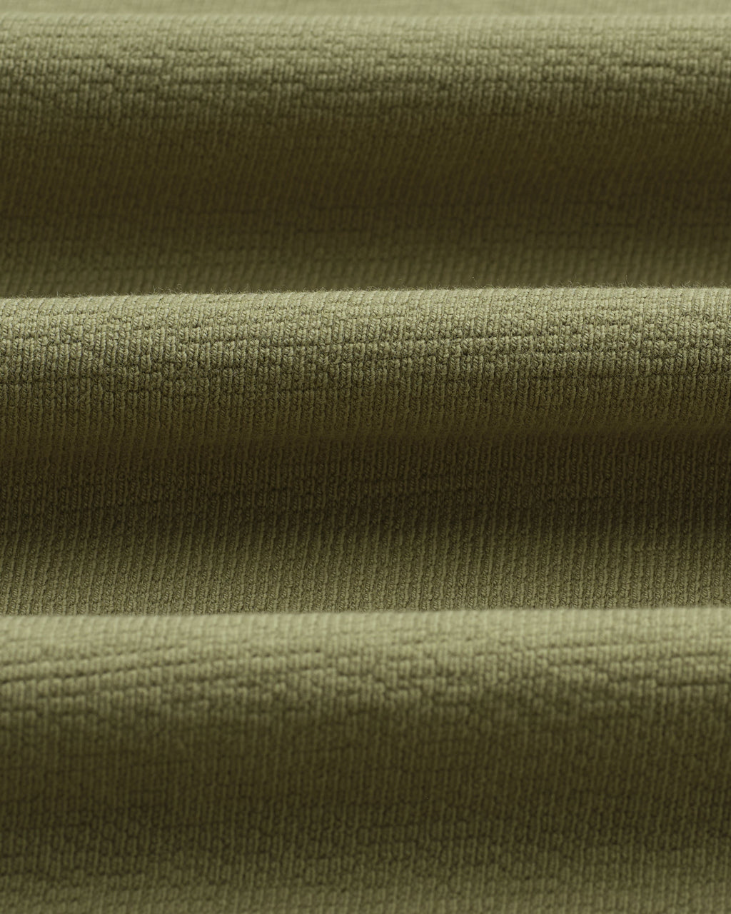 Atwood - Green Textured Organic Cotton Polo Shirt