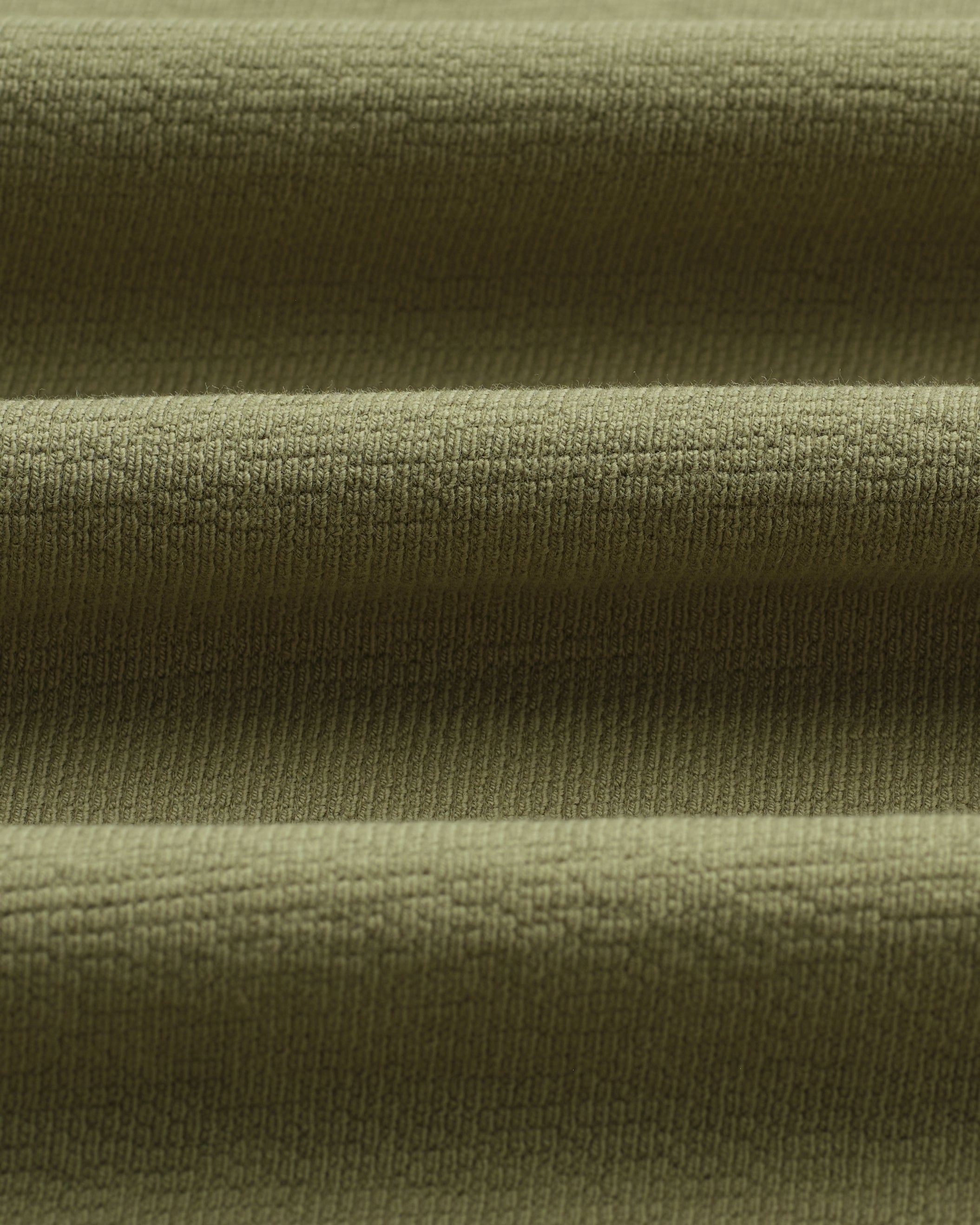 Atwood - Green Textured Organic Cotton Polo Shirt