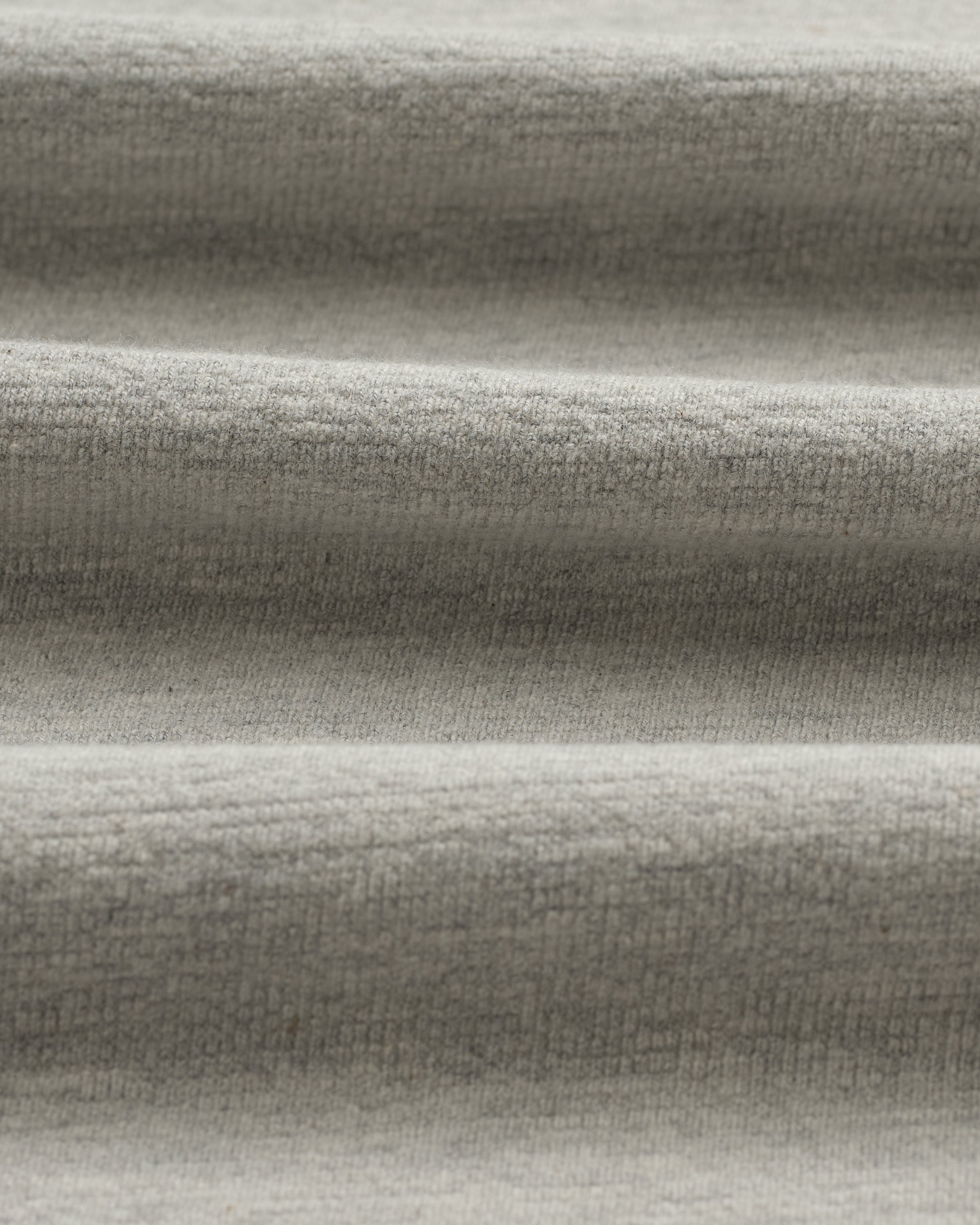 Atwood - Grey Marl Textured Organic Cotton Polo Shirt