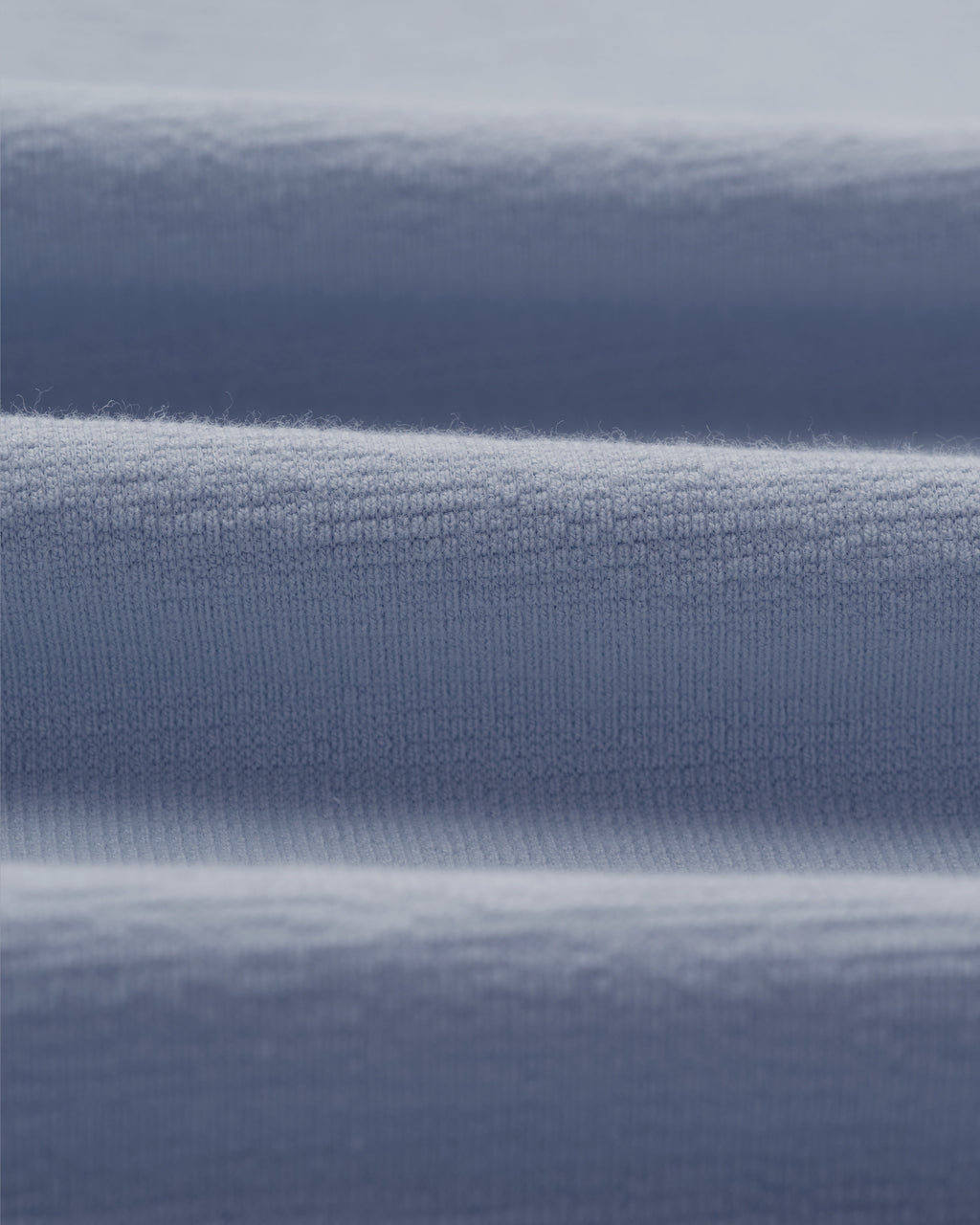 Atwood - Mid Blue Textured Organic Cotton Polo Shirt