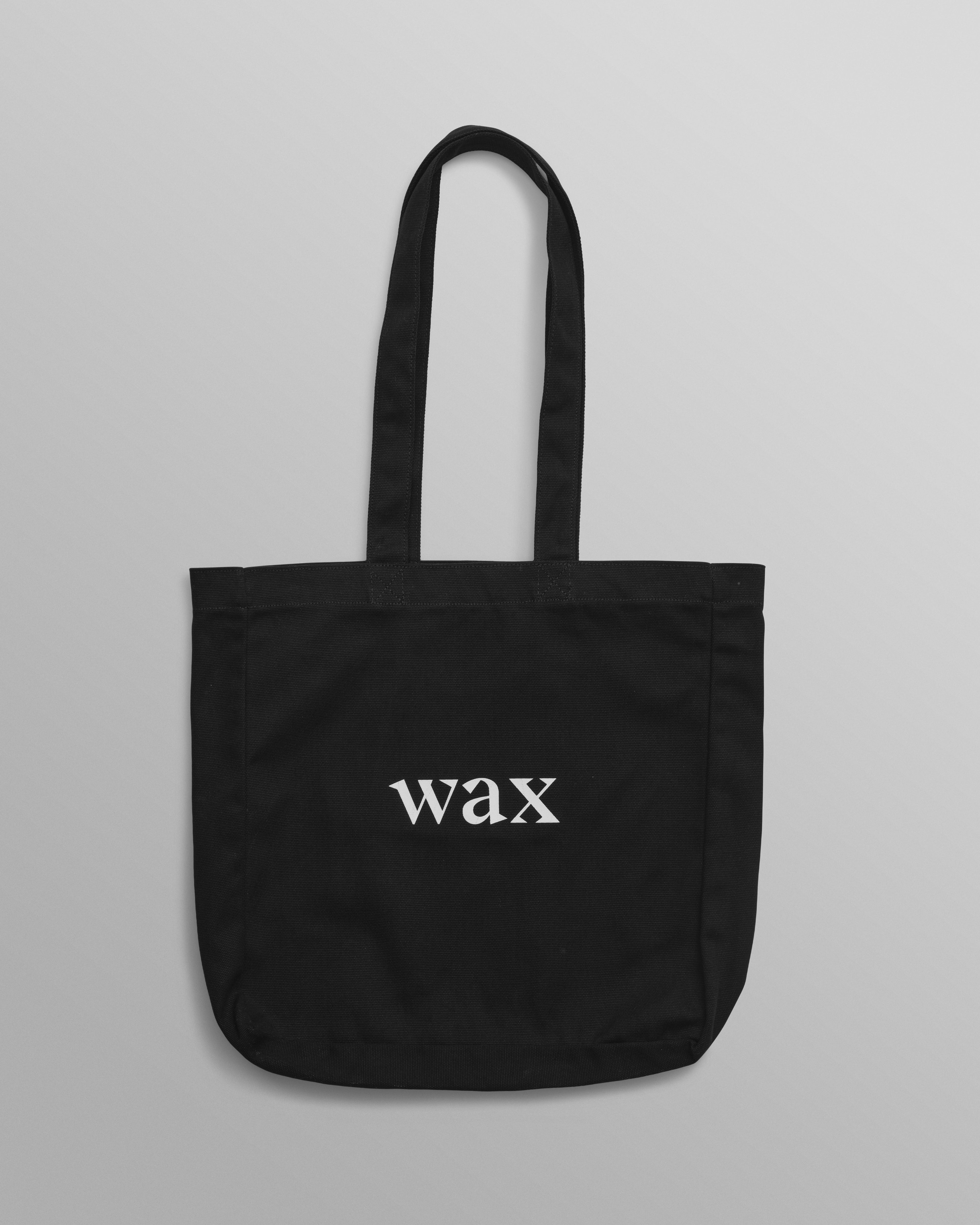 Borough - Black Logo Tote Bag