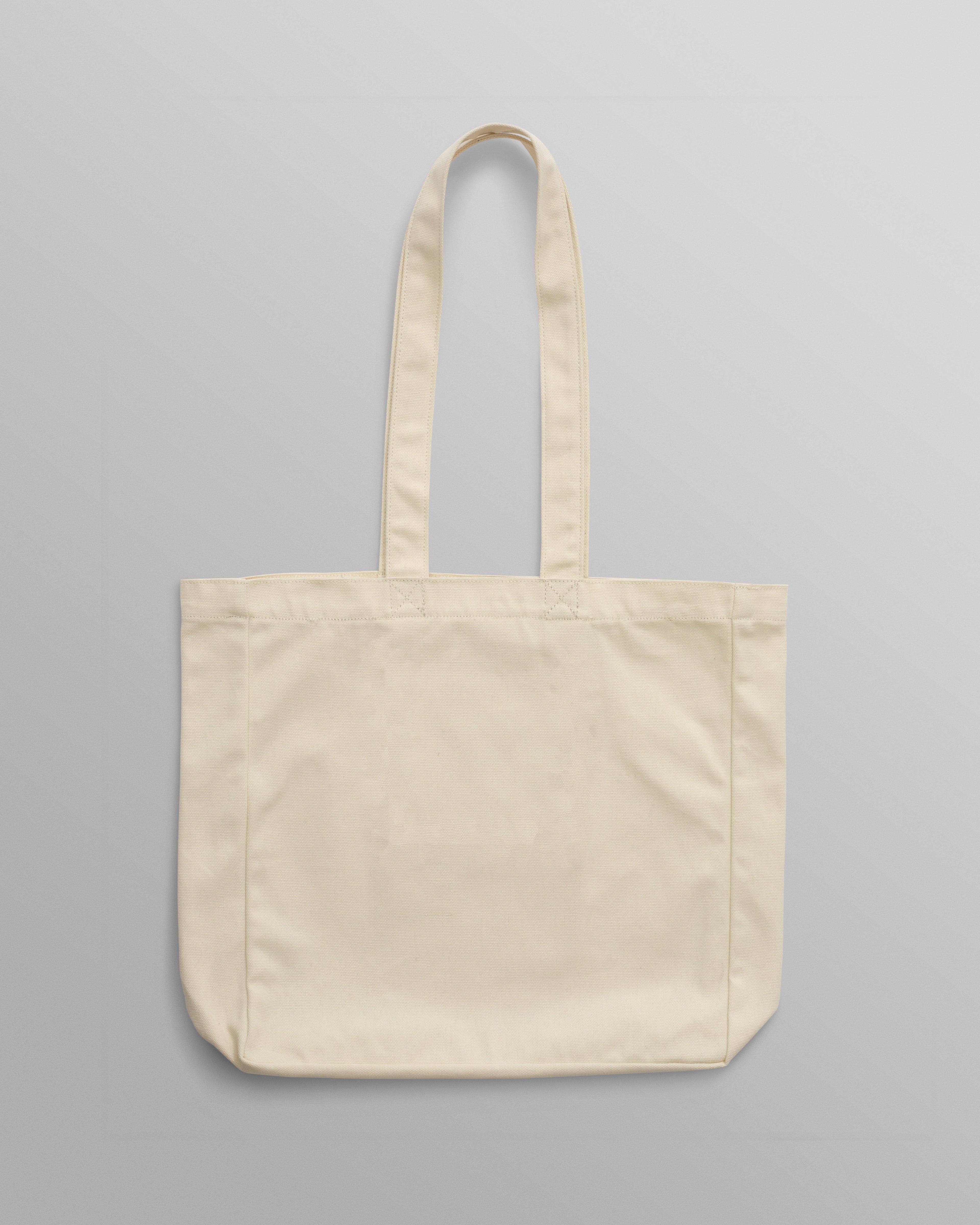 Borough - Natural Logo Tote Bag