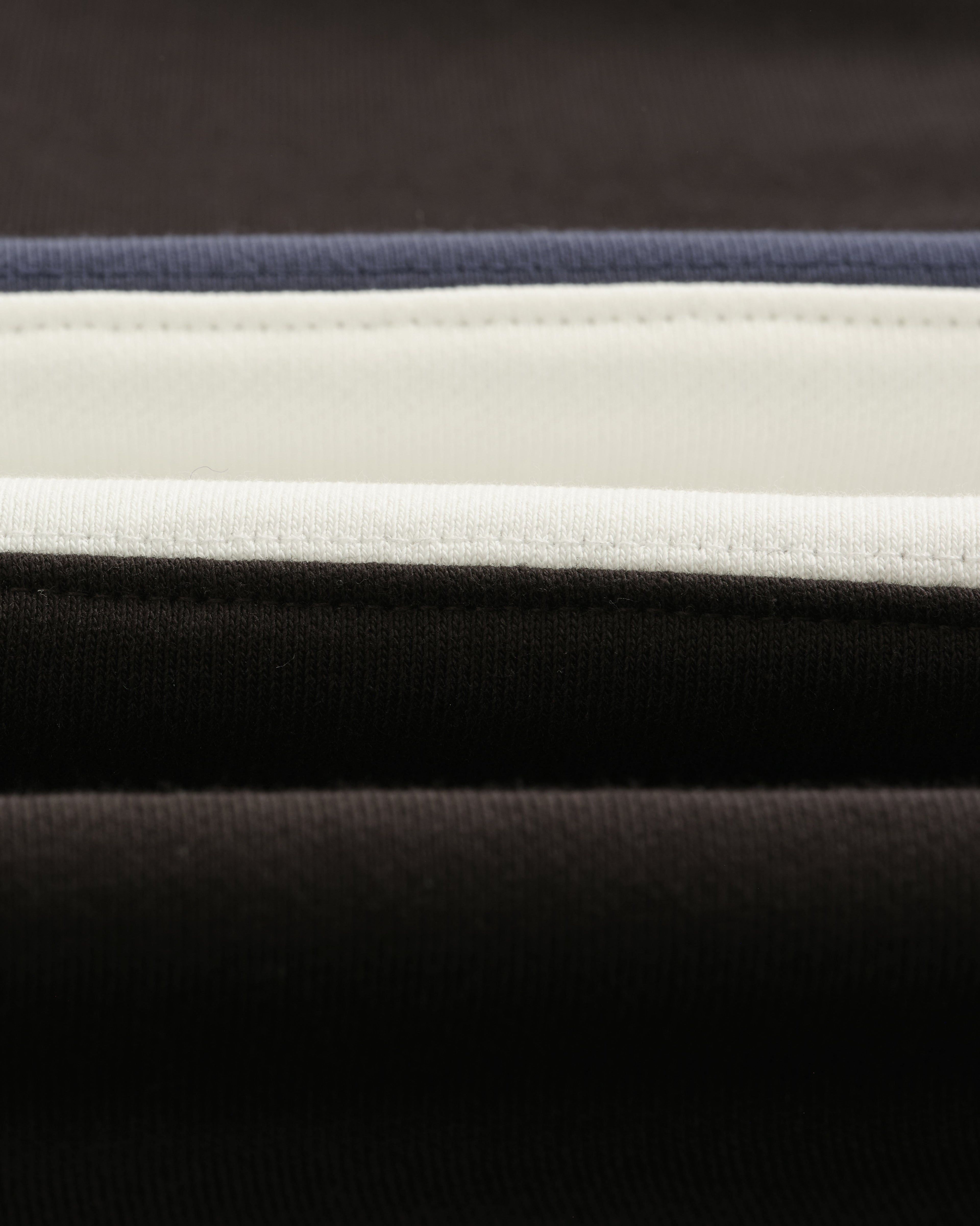 Bow - Black Striped Organic Cotton Rugby Shirt