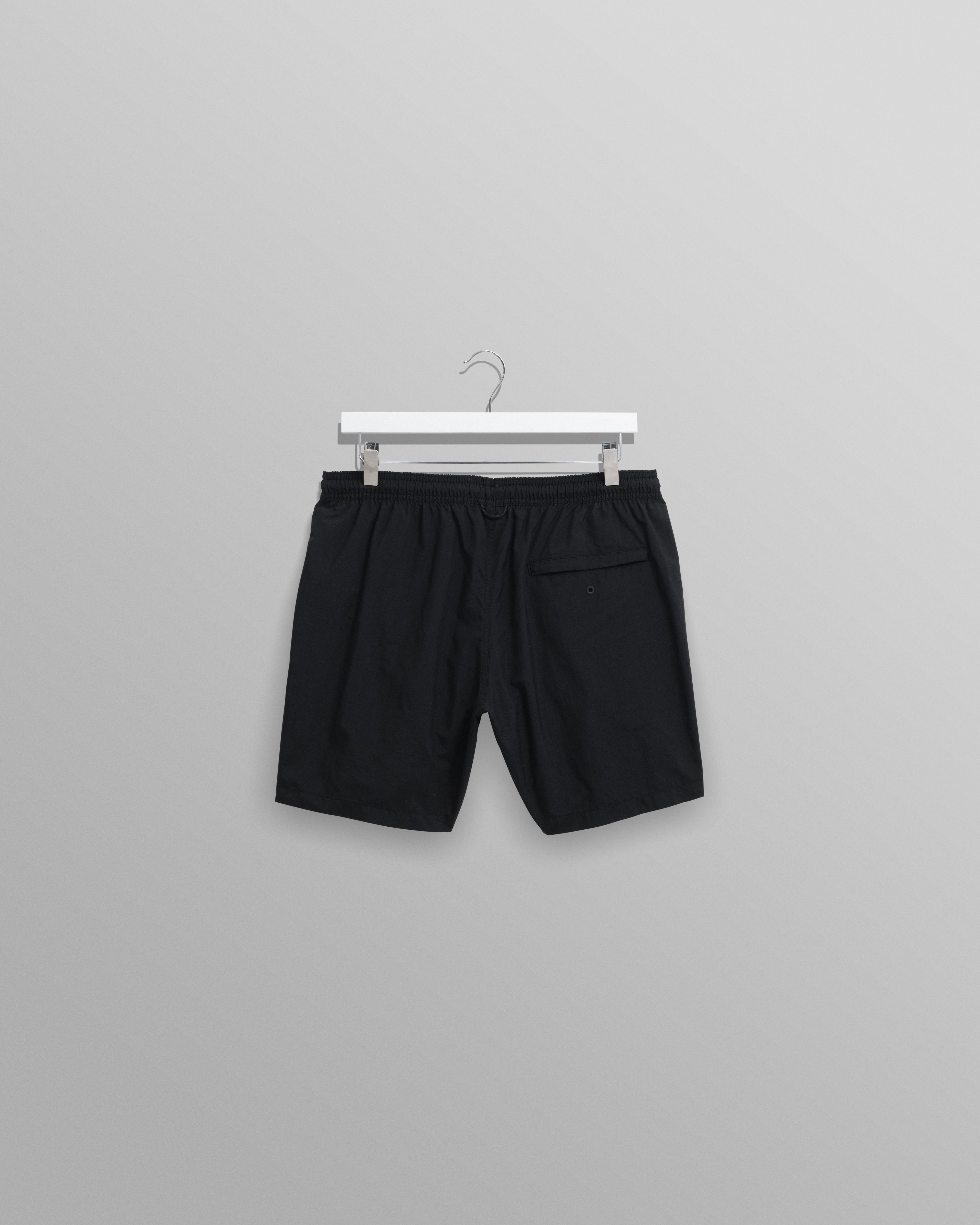 Brockwell - Black Logo Swim Shorts