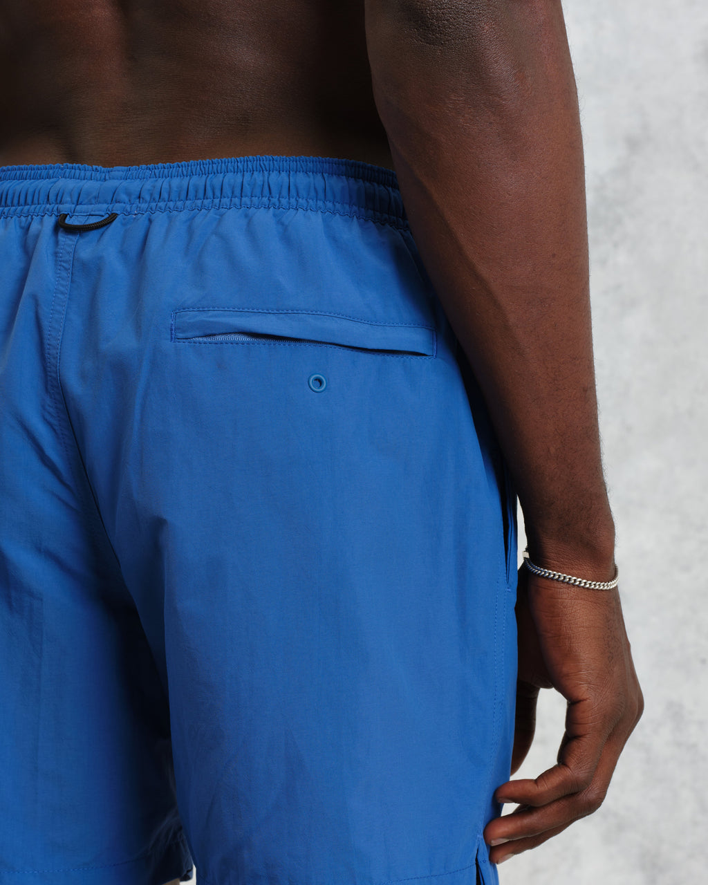 Brockwell - Bright Blue Logo Swim Shorts