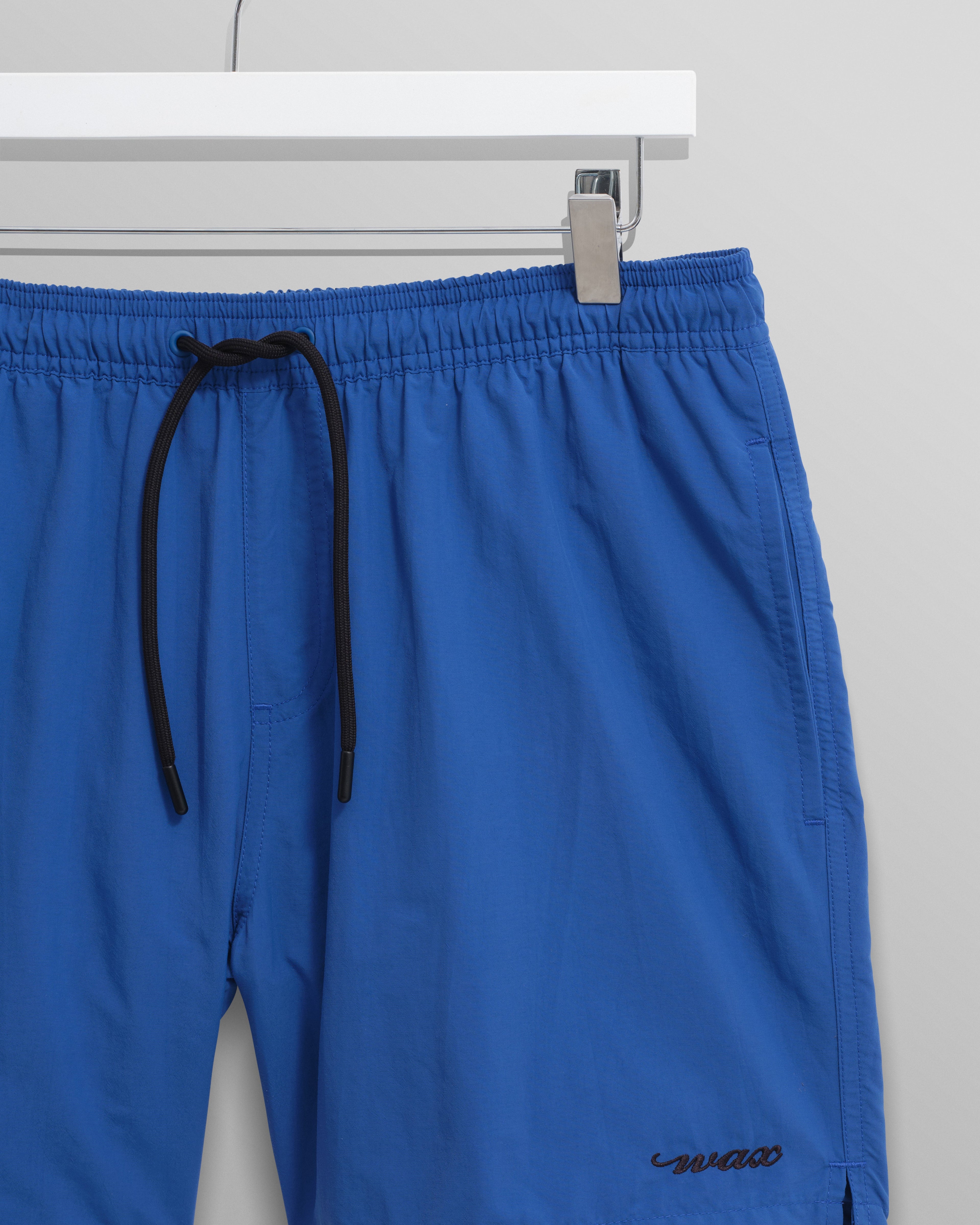 Brockwell - Bright Blue Logo Swim Shorts