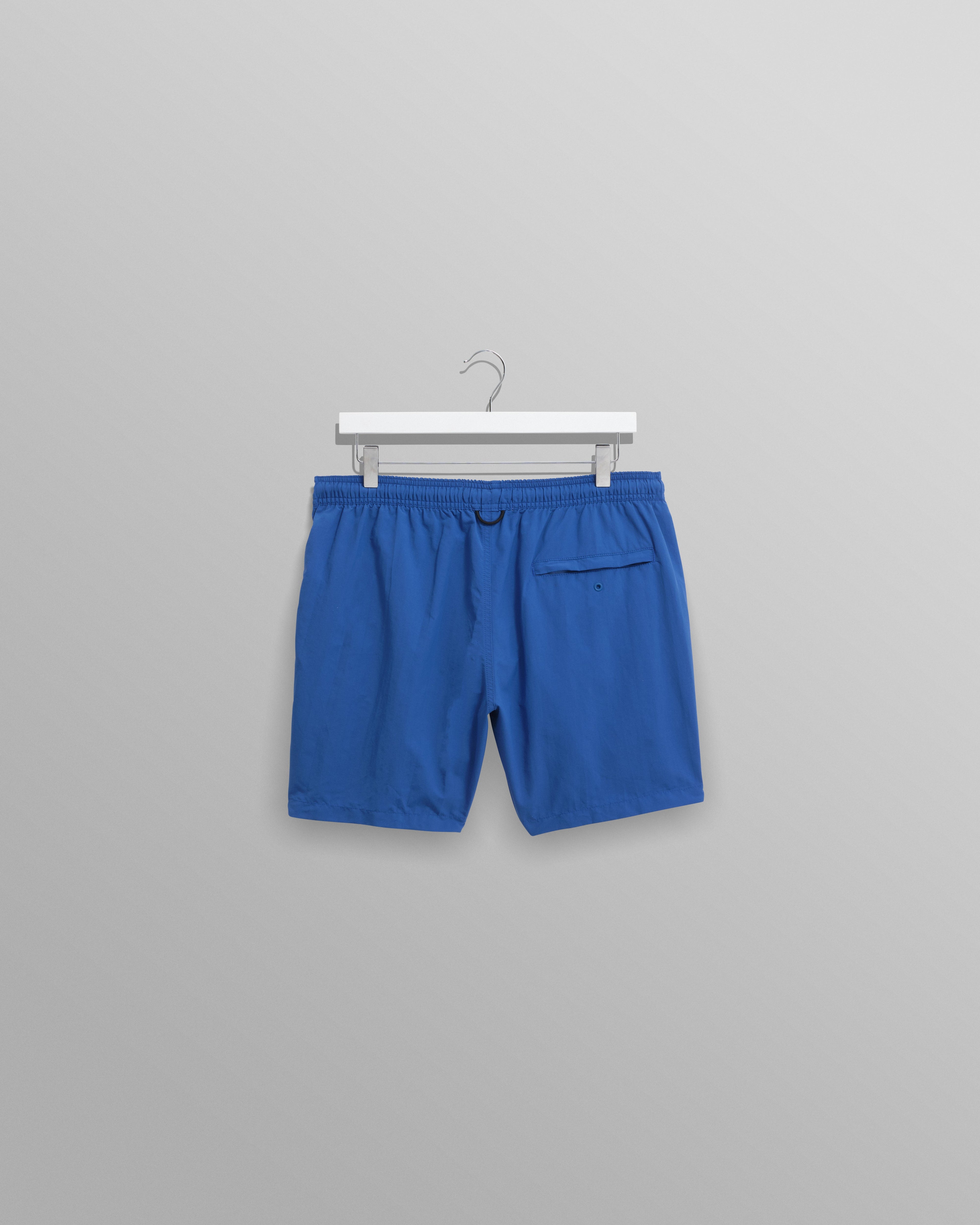 Brockwell - Bright Blue Logo Swim Shorts