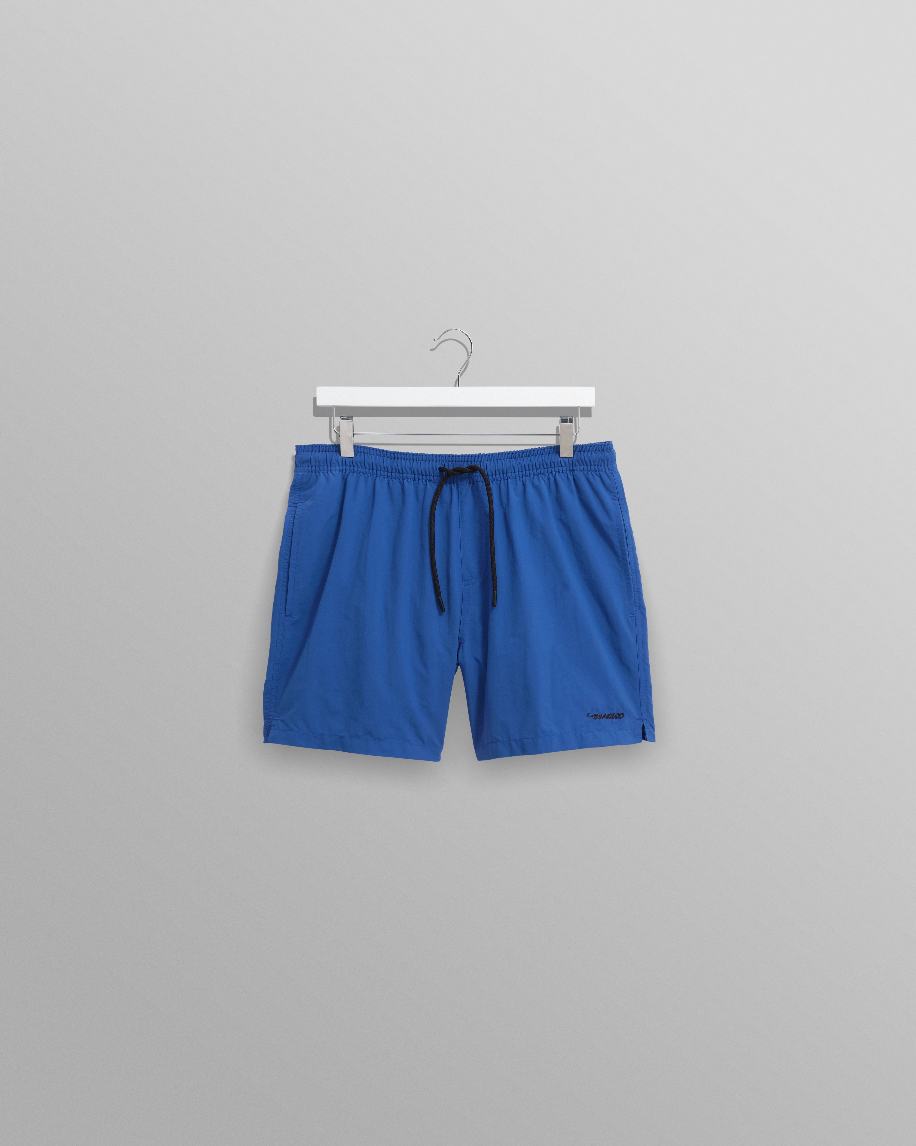 Brockwell - Bright Blue Logo Swim Shorts