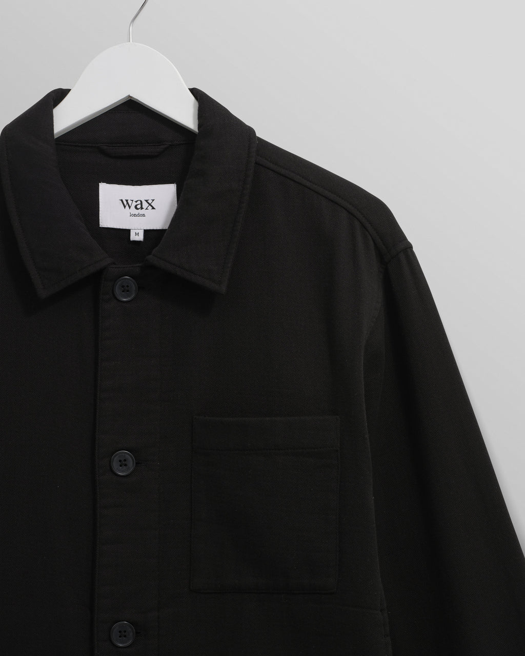 Coleman - Black Double Weave Cotton Jacket