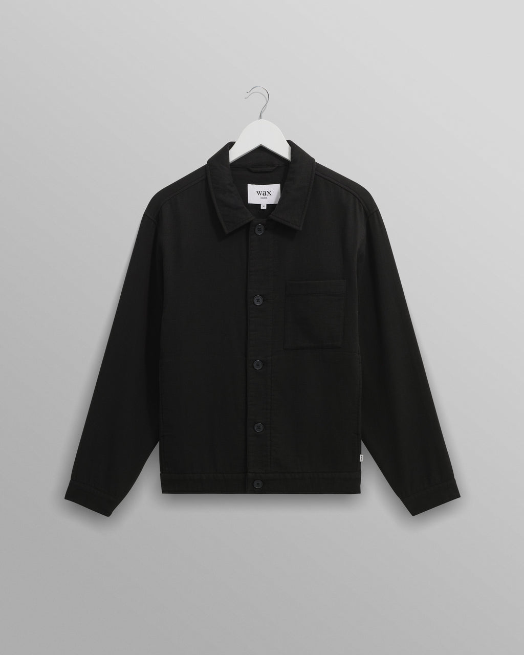 Coleman - Black Double Weave Cotton Jacket