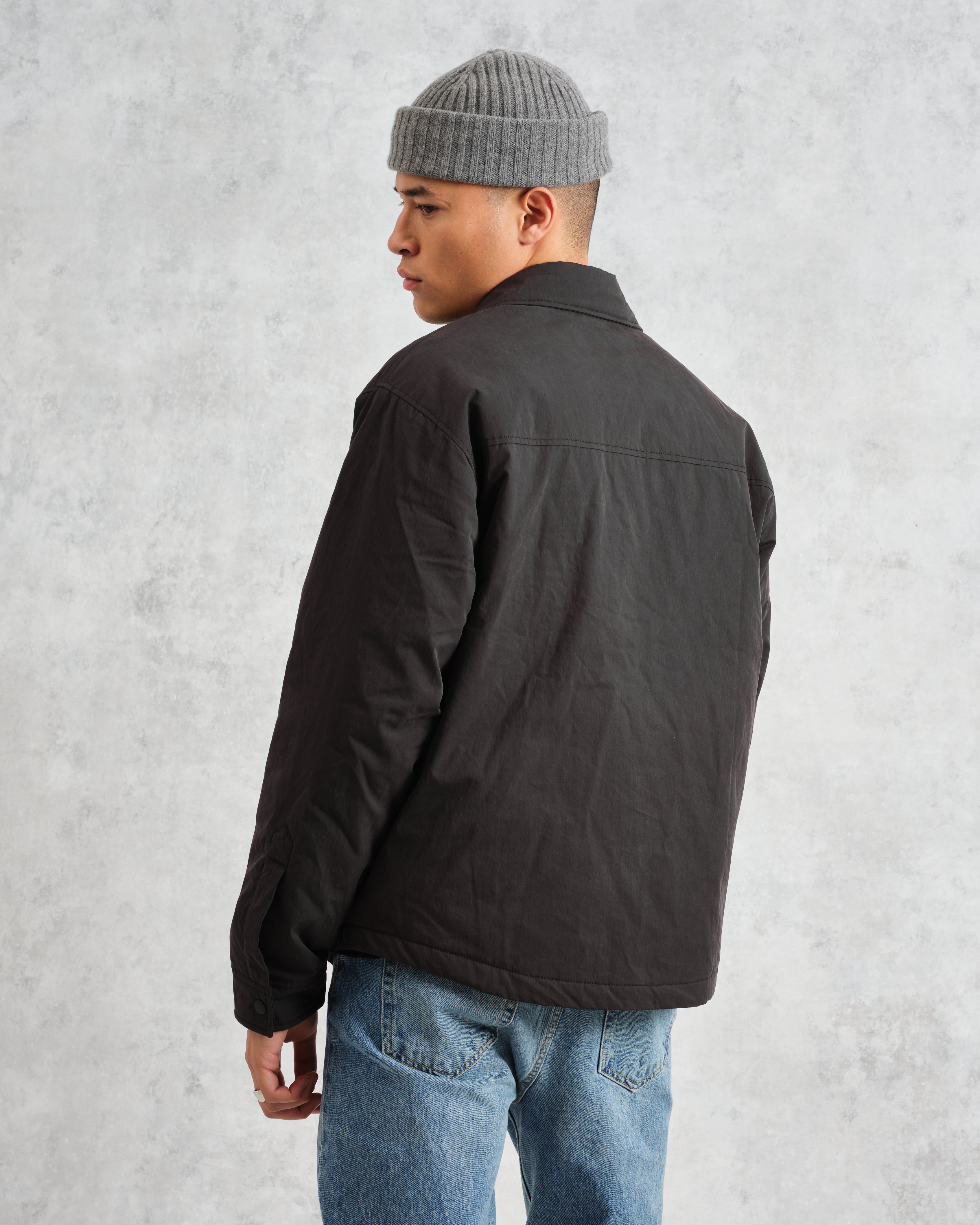 Covent - Black Cotton And Nylon Water Repellent Jacket