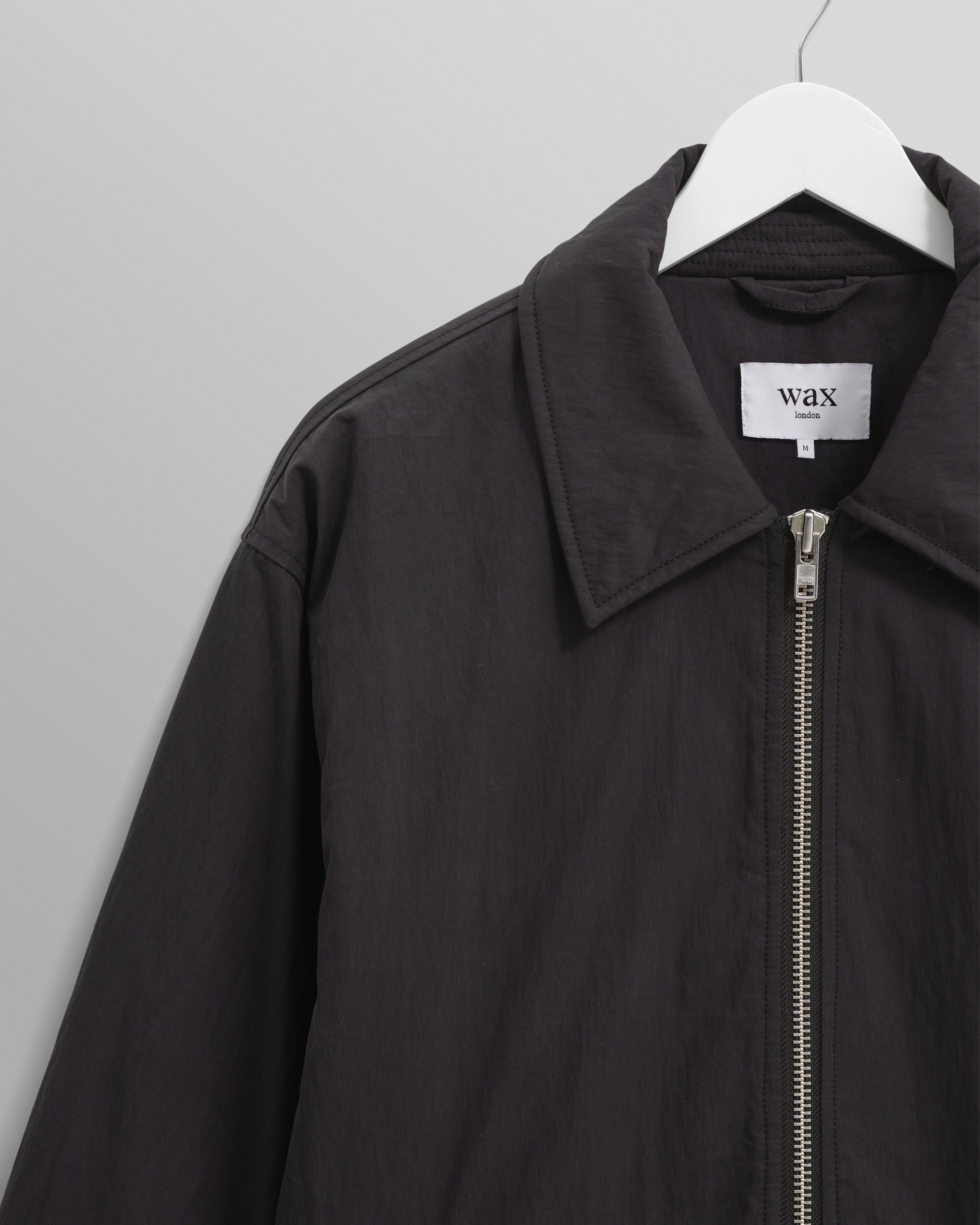 Covent - Black Cotton And Nylon Water Repellent Jacket