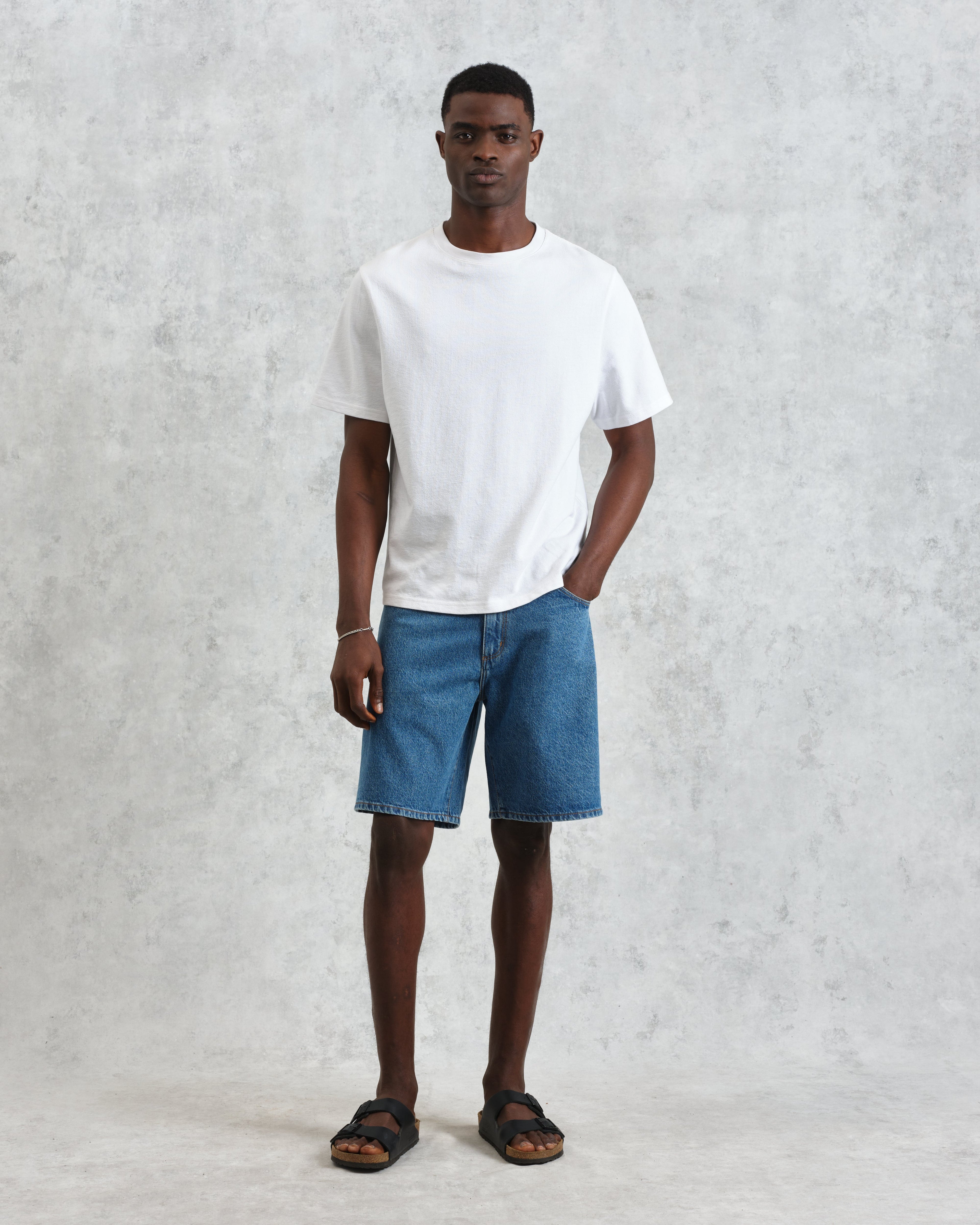 Dalston - Mid-Blue Denim Shorts