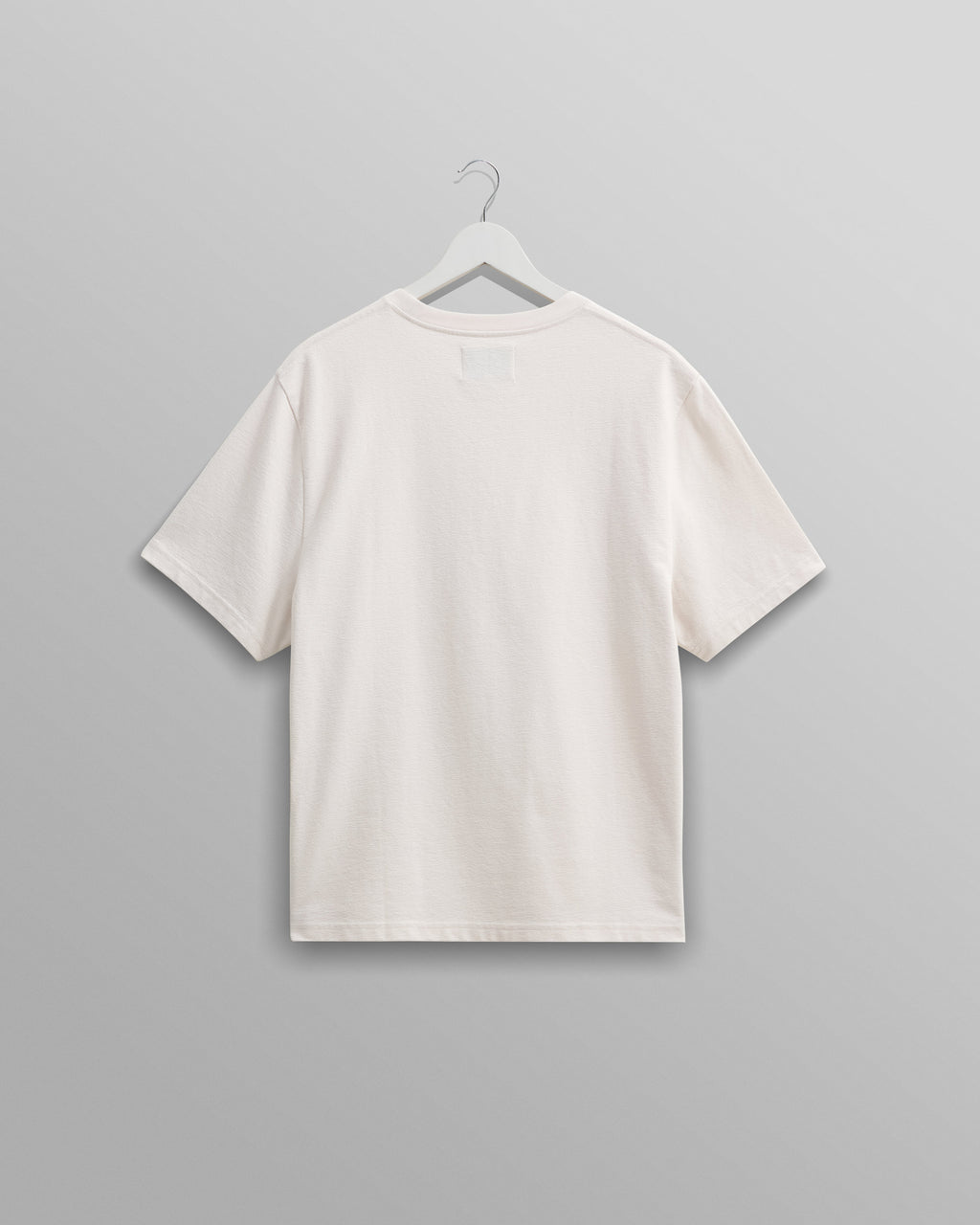 Dean - Ecru Textured Organic Cotton T-Shirt