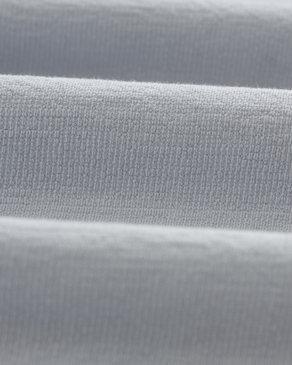 Dean - Pale Blue Textured Organic Cotton T-Shirt