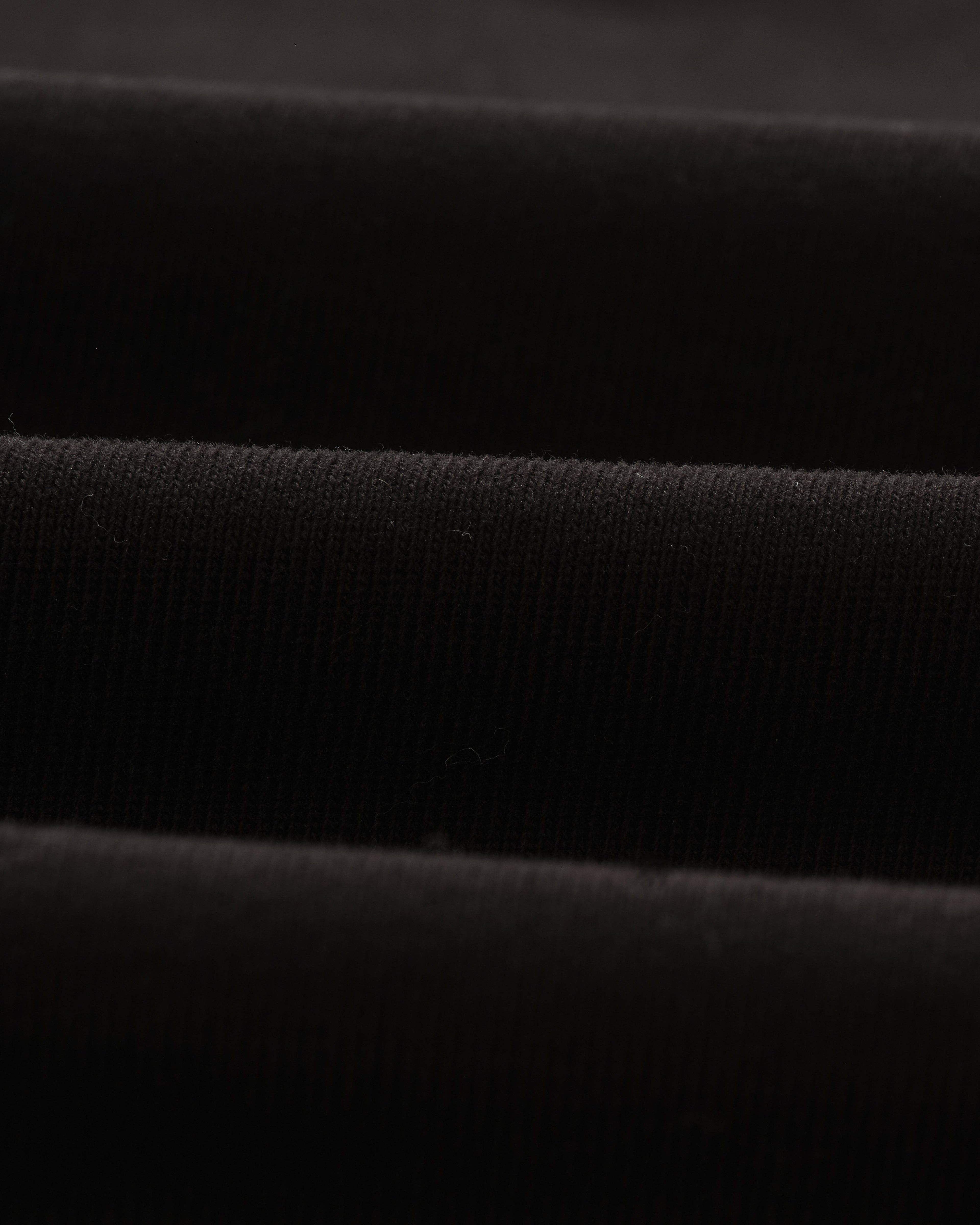 Dean - Black Embroidered Logo Organic Cotton T-Shirt
