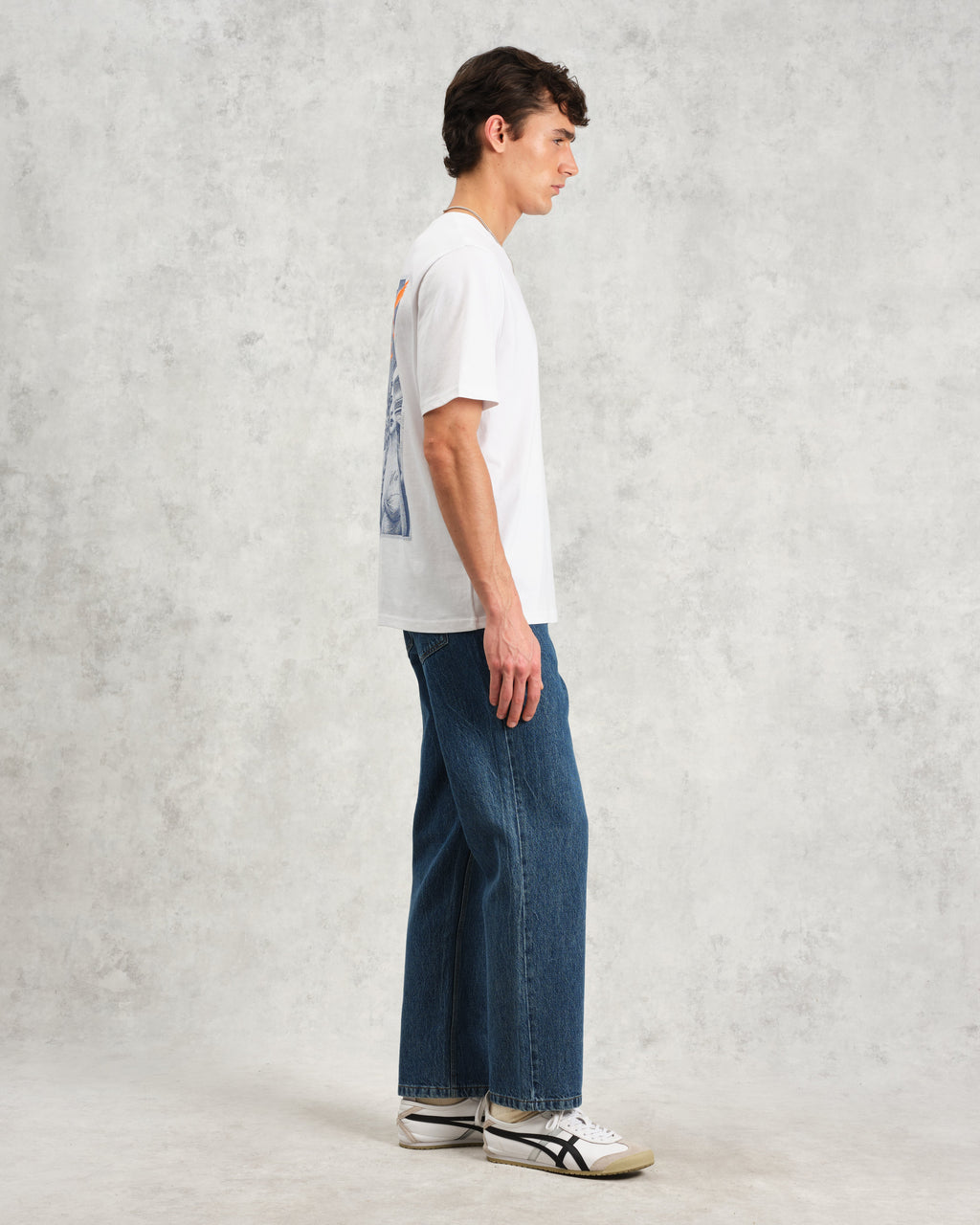 Dean - White London Venus Graphic Organic Cotton T-Shirt