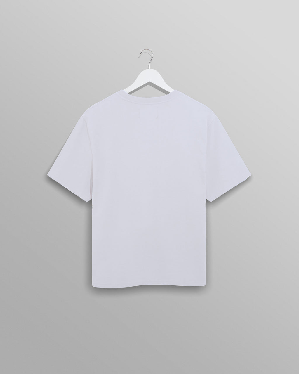 Dean - White Textured Organic Cotton T-Shirt