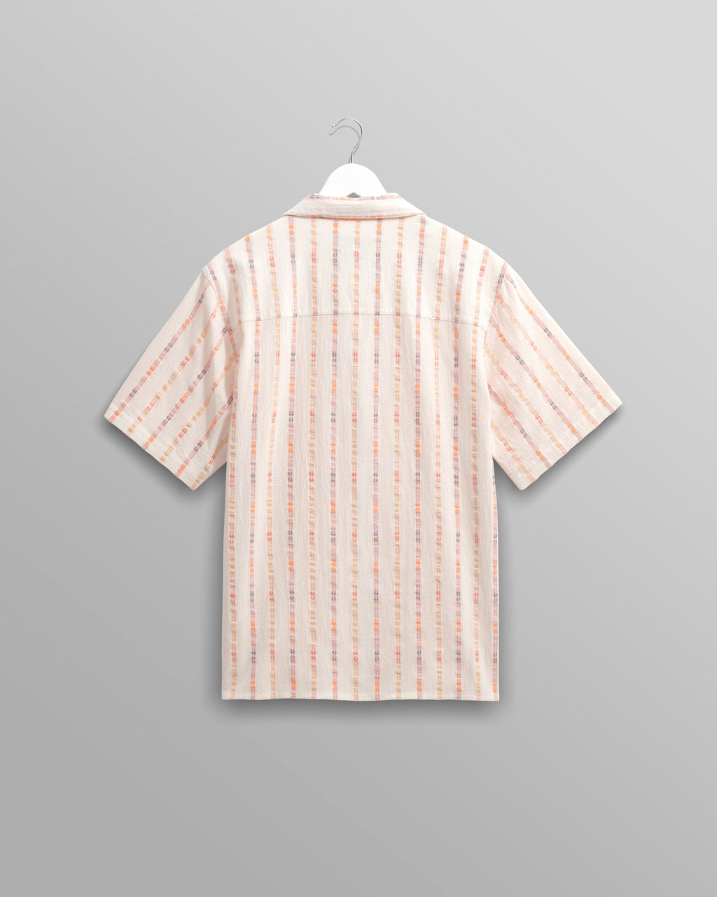 Didcot - Ecru Stripe Short-Sleeve Shirt