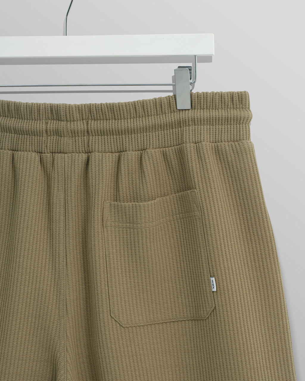 Dudley - Khaki Textured Waffle Shorts