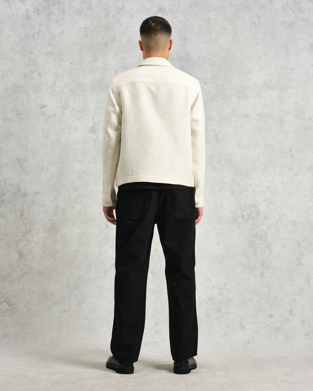 Eldon - Ecru Meadow Jacquard Jacket