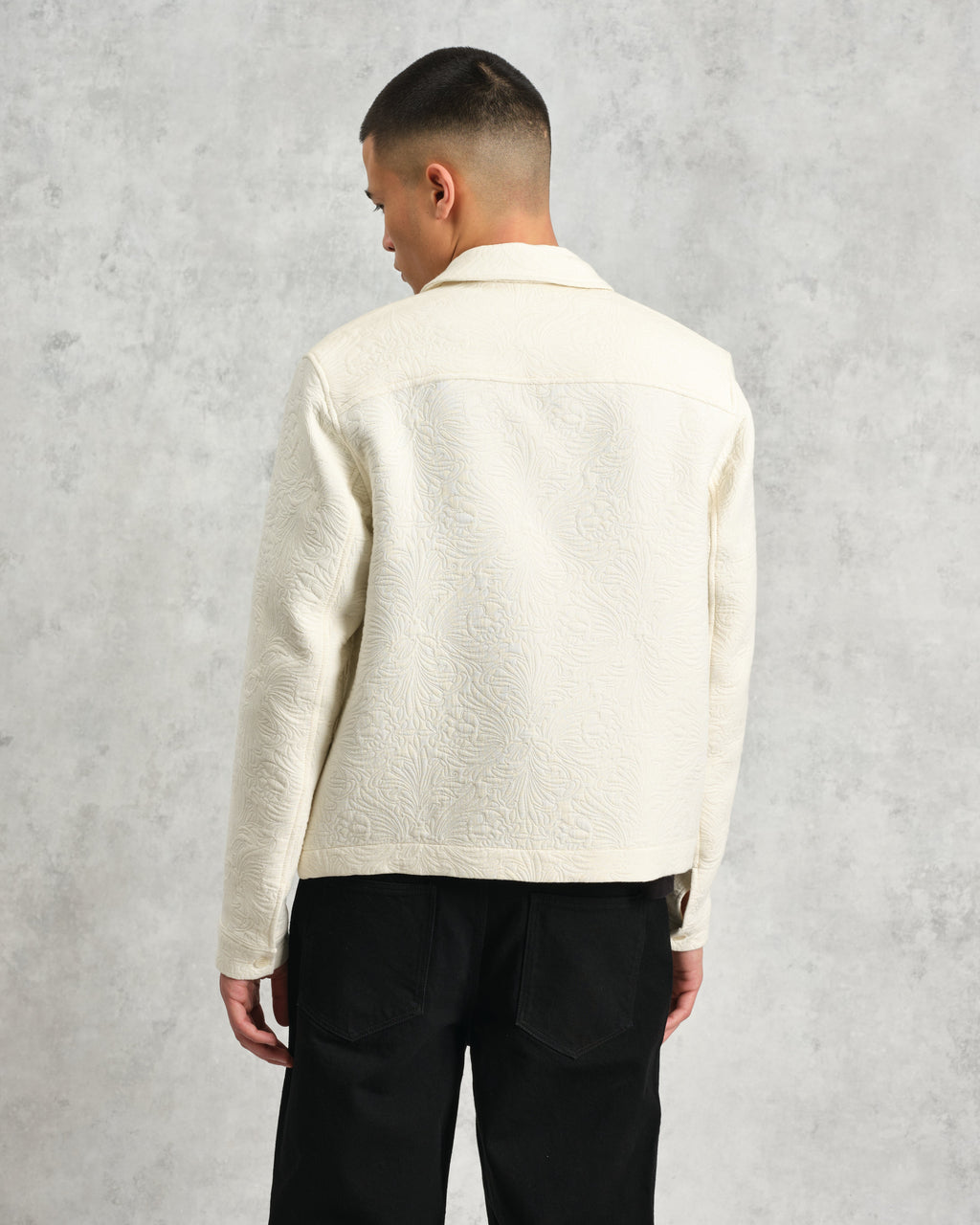 Eldon - Ecru Meadow Jacquard Jacket