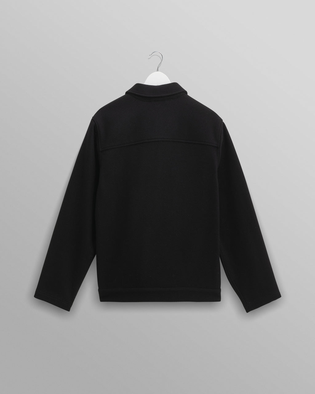 Elm - Black Floral Embroidered Wool Jacket
