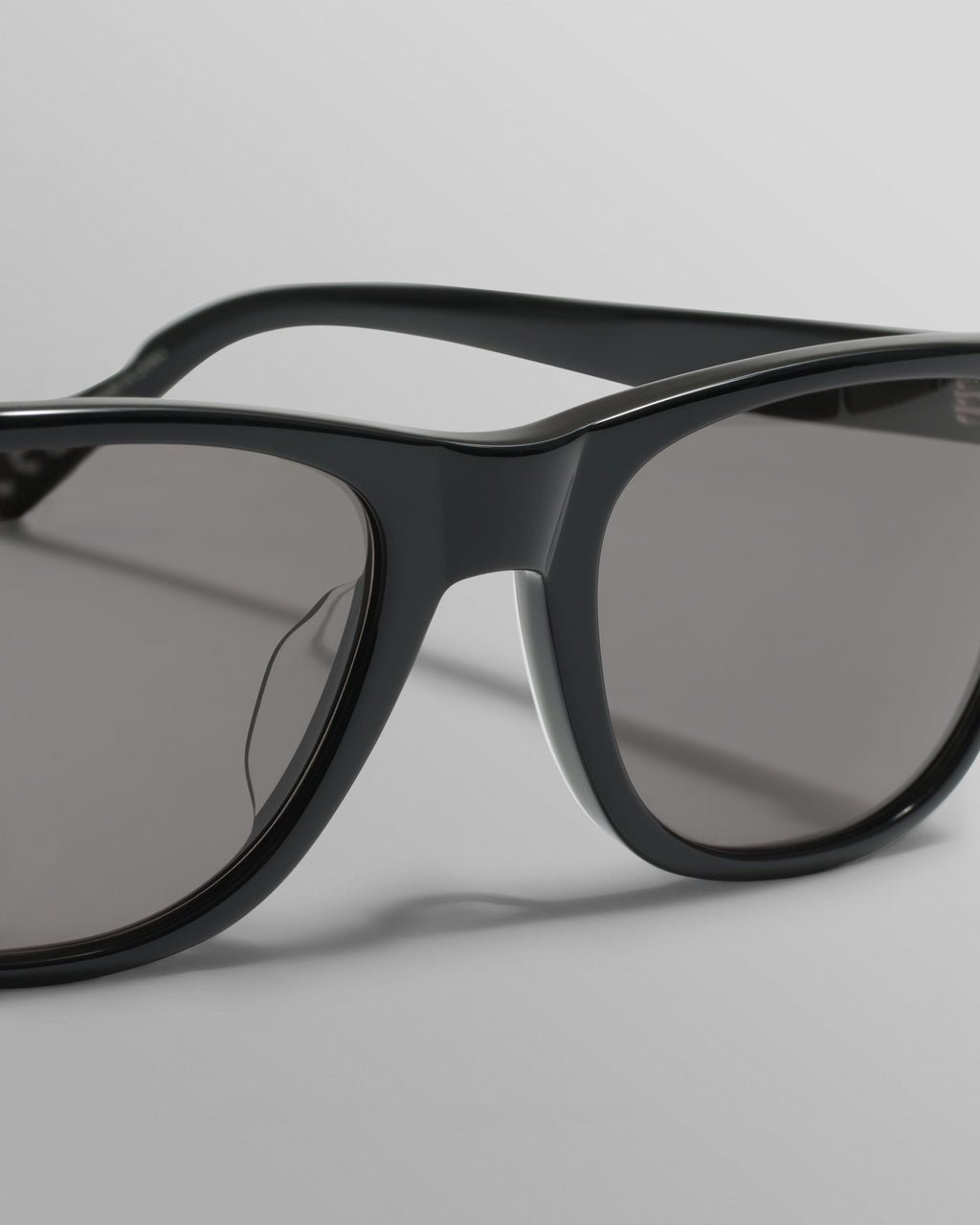 Eltham - Black Acetate Square Sunglasses