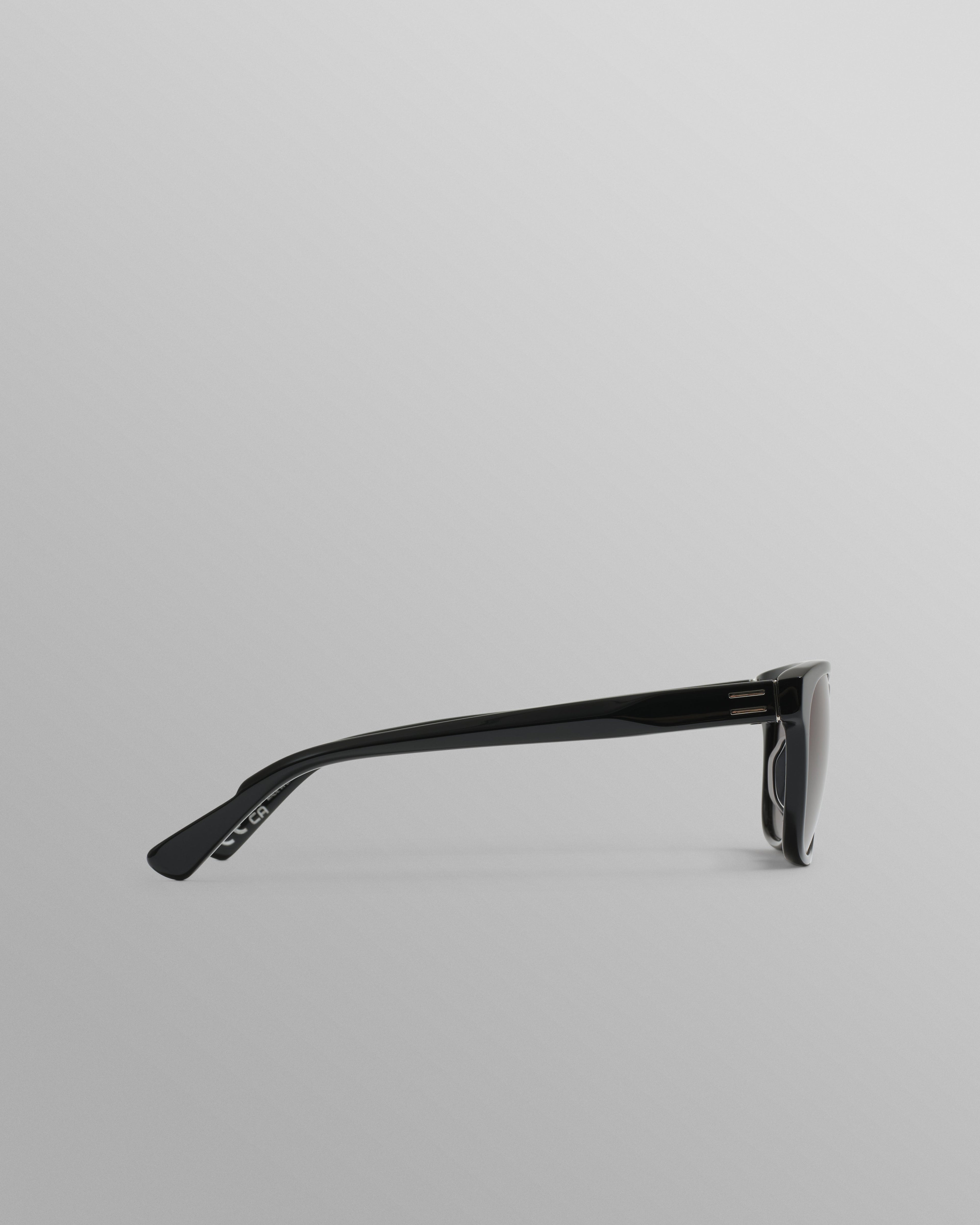 Eltham - Black Acetate Square Sunglasses
