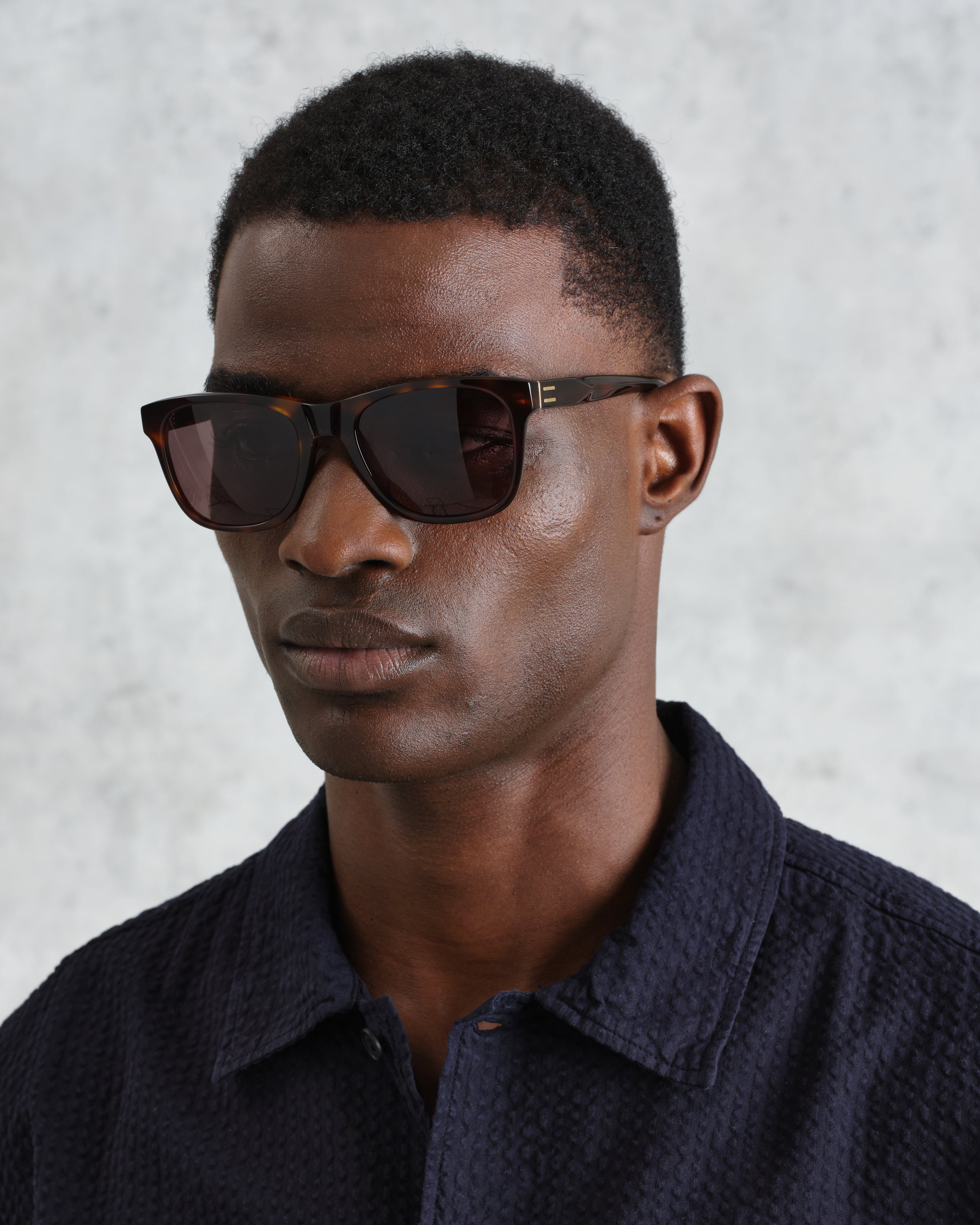 Eltham - Tortoiseshell Acetate Square Sunglasses