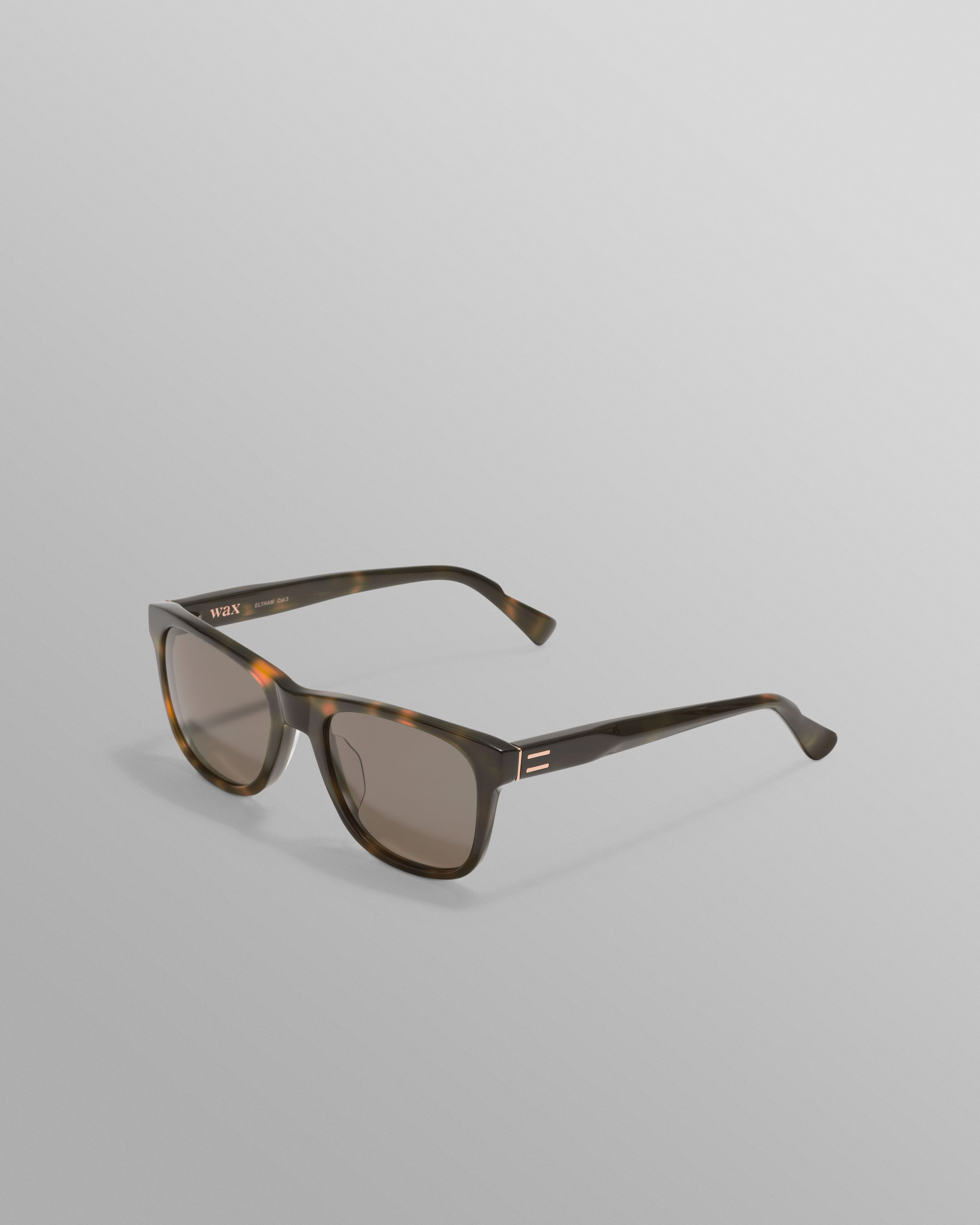Eltham - Tortoiseshell Acetate Square Sunglasses