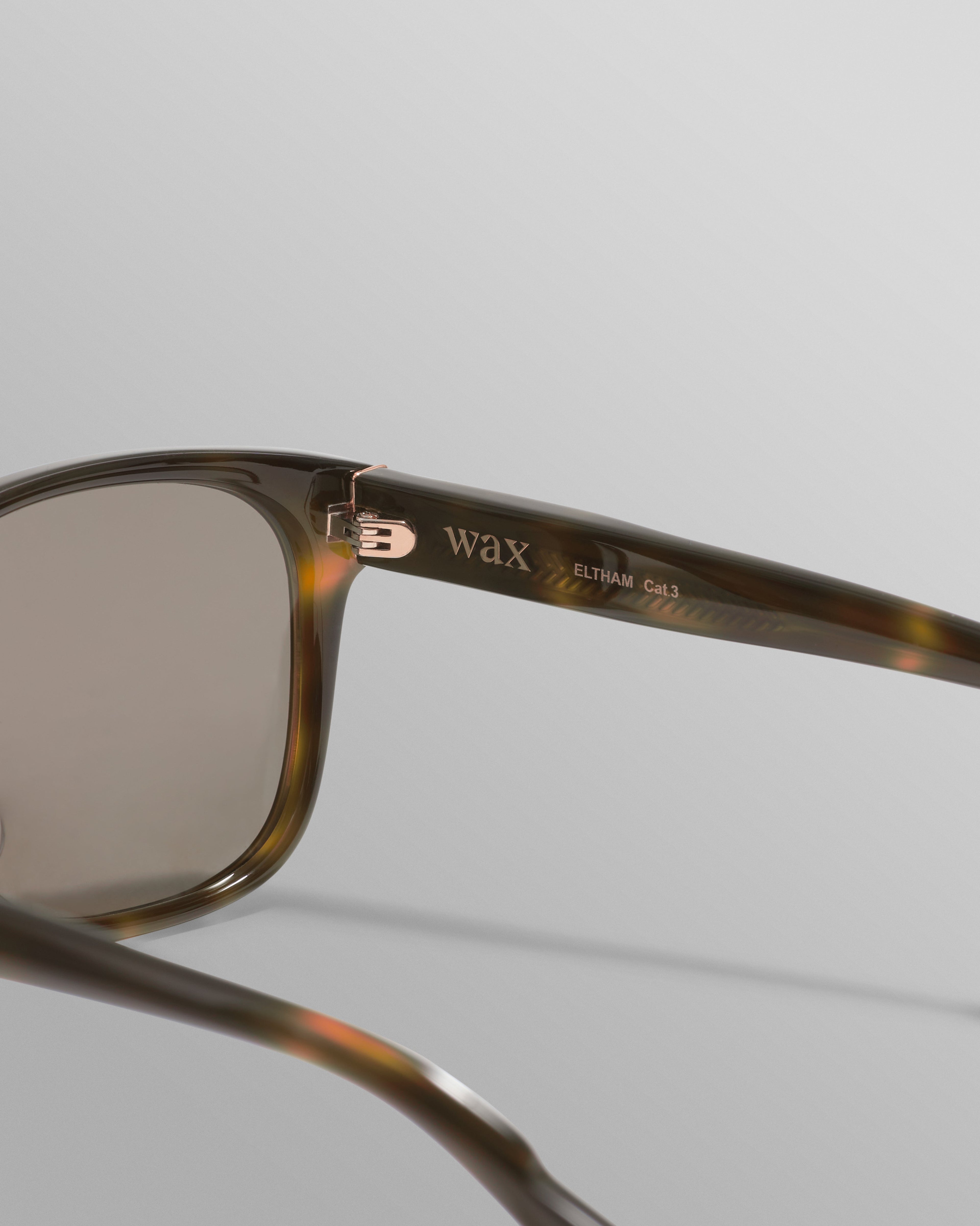Eltham - Tortoiseshell Acetate Square Sunglasses